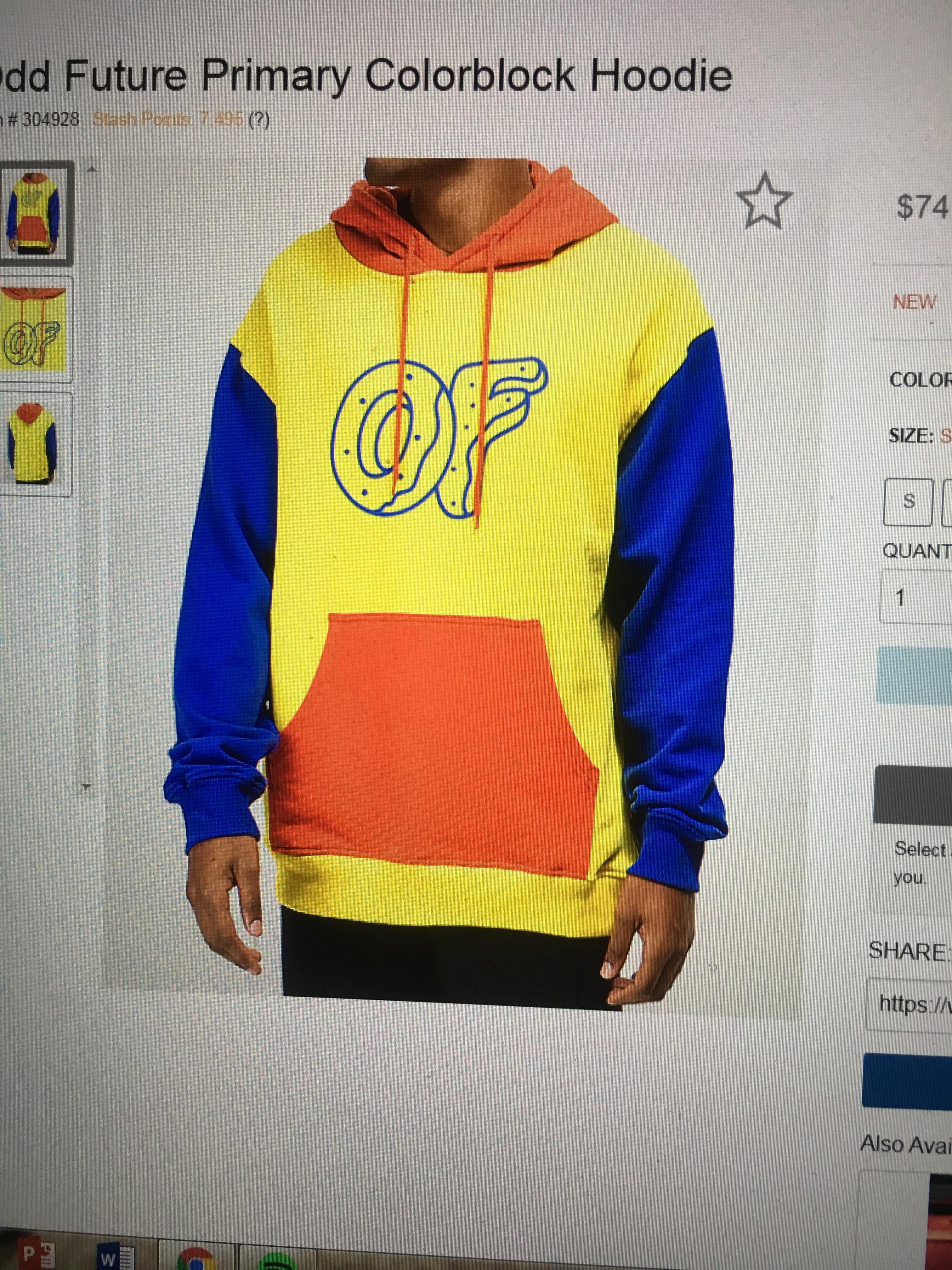 Looks like X got inspiration for his unreleased BAD hoodie from one of