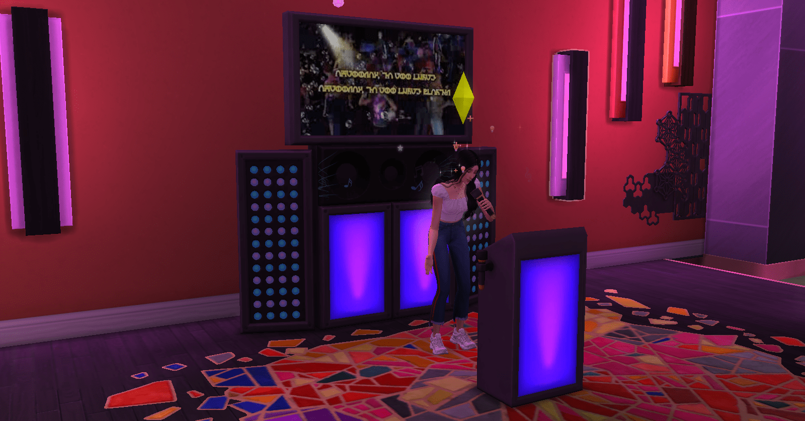 Out of all the features from the expansion packs, the karaoke machine