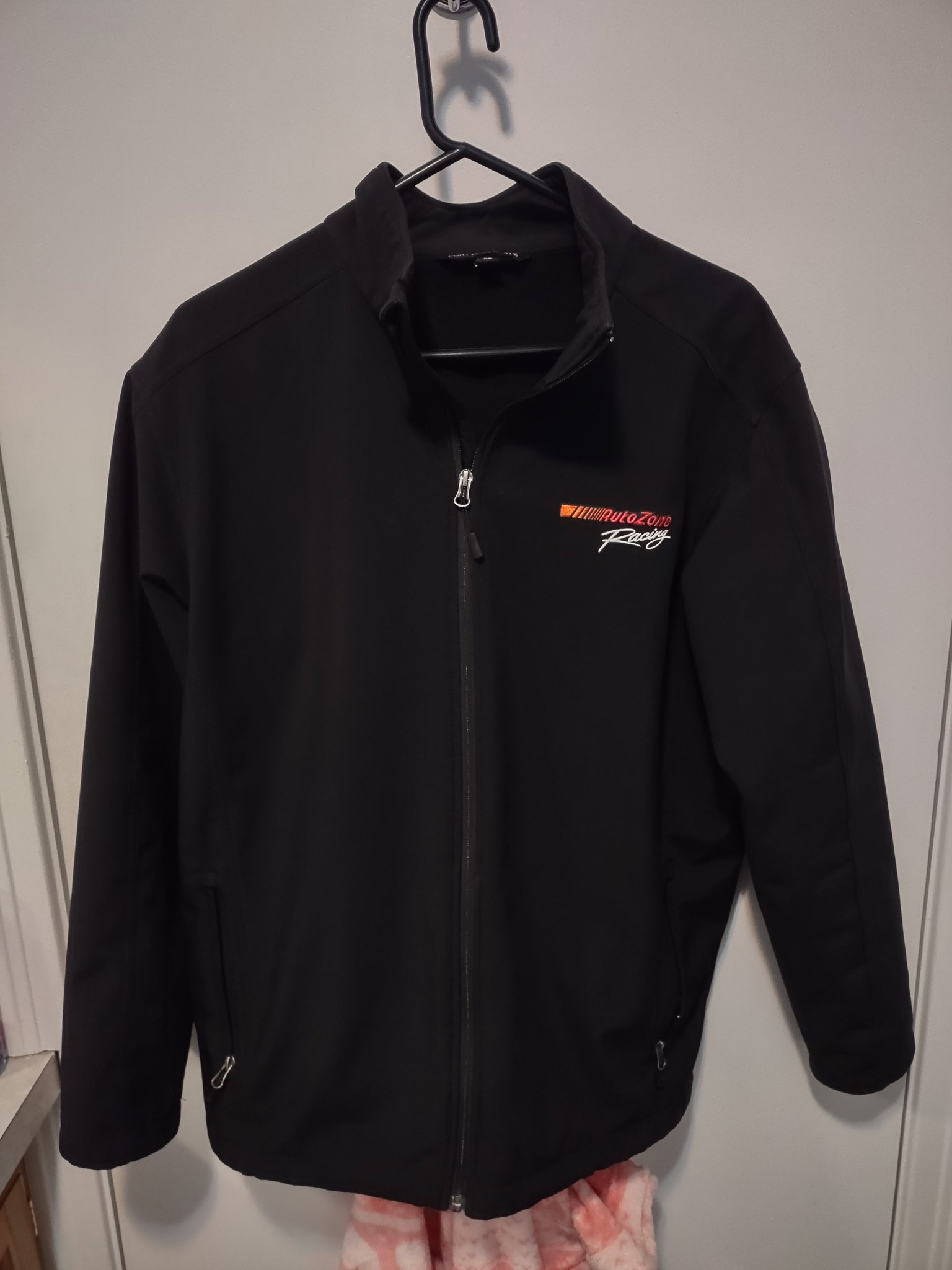 I found this AutoZone Racing jacket at the Salvation Army for 5 r