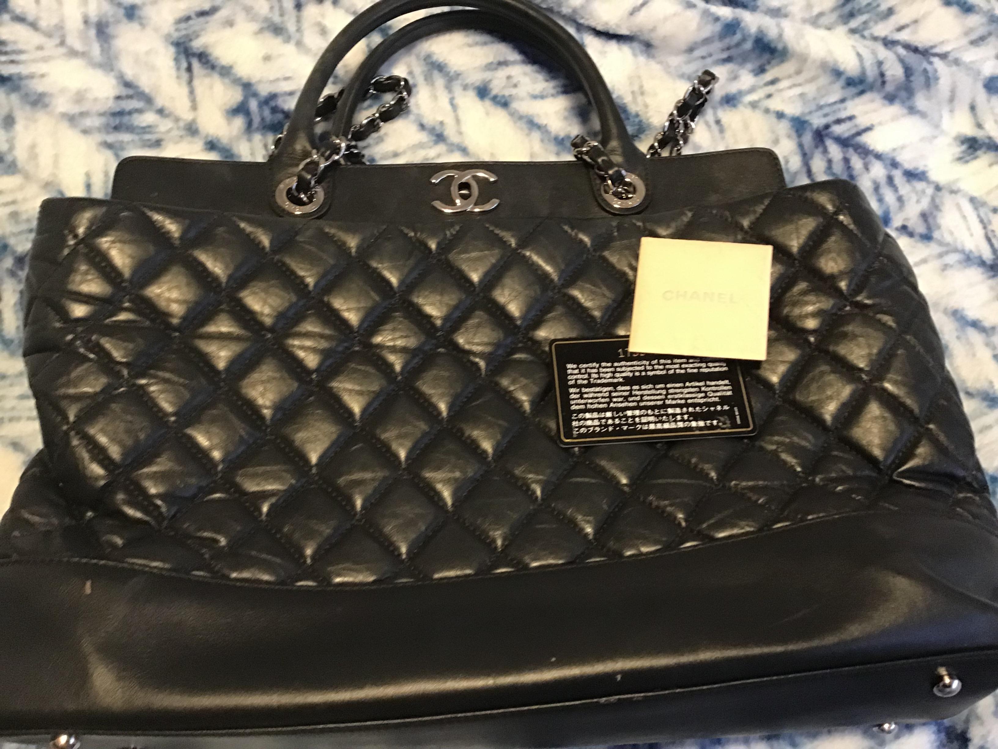 Oh man, I think this Chanel bag is authentic! Has authenticity card and