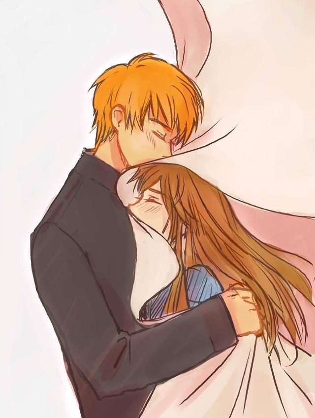 Fruits Basket Tohru And Kyo Hug