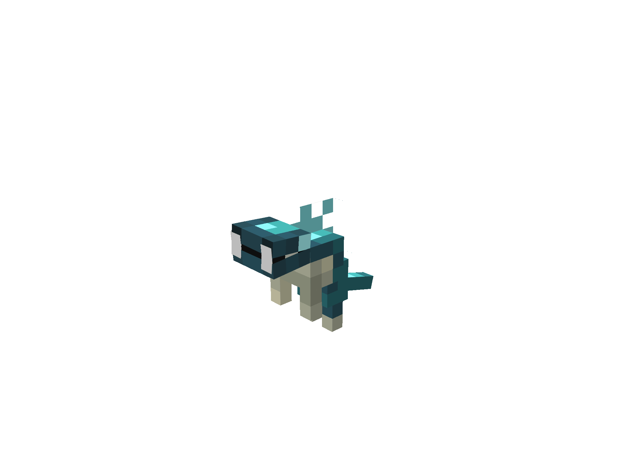 Rare Dark Blue Axolotl Minecraft / Rare blue axolotl in business suit.