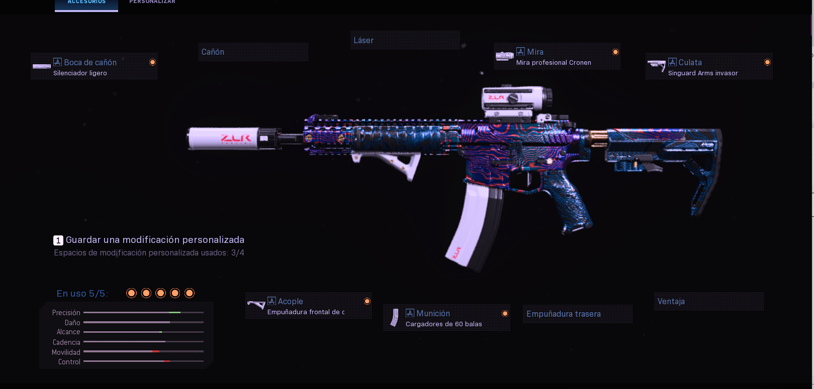 M4 loadout White Noise Skin with Damascus r/MWLoadouts