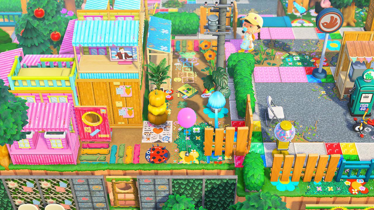 My newest build on my kidcore island r/AnimalCrossing