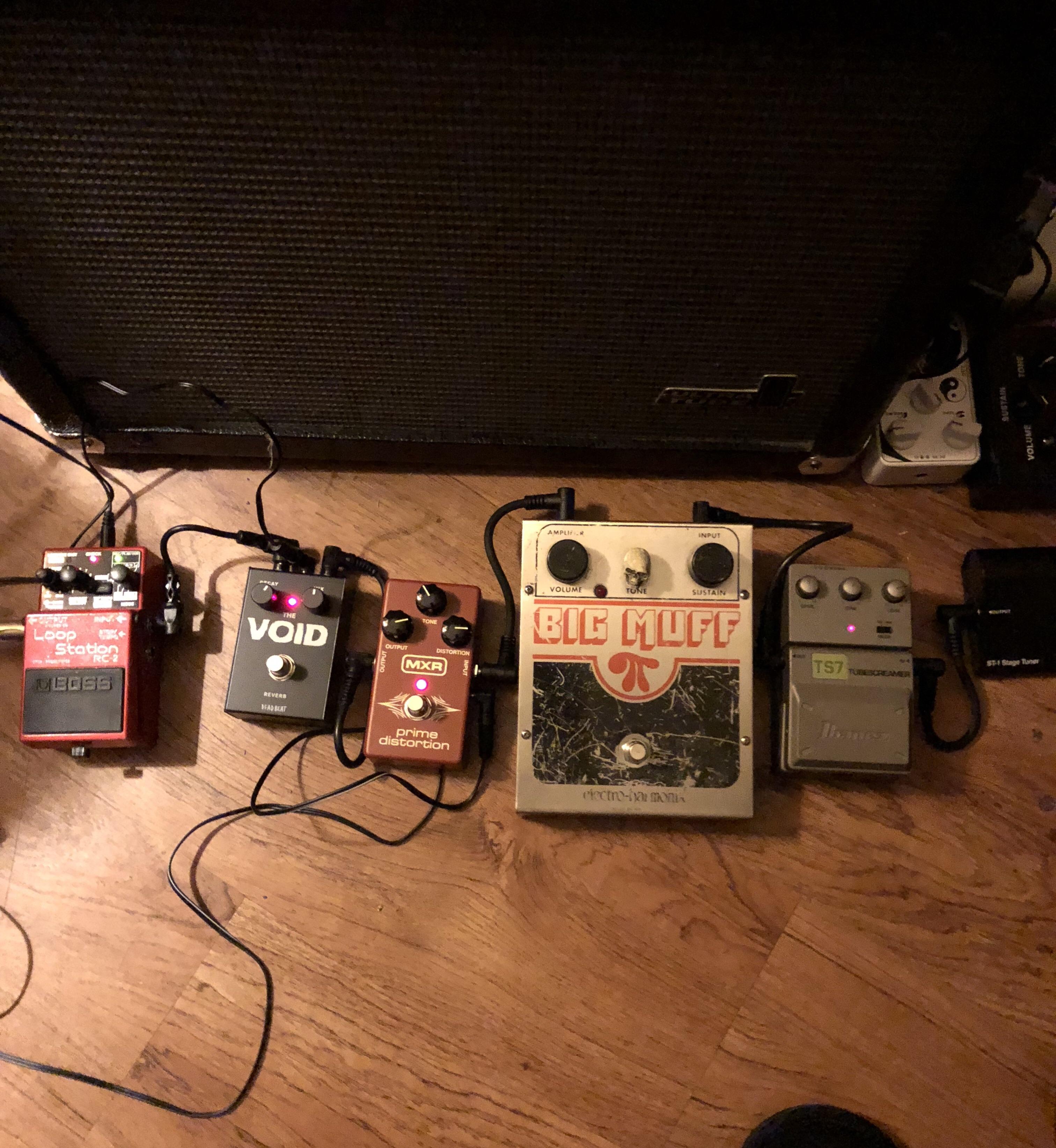 Started working on a new sound recently (solo shoegaze/stoner rock