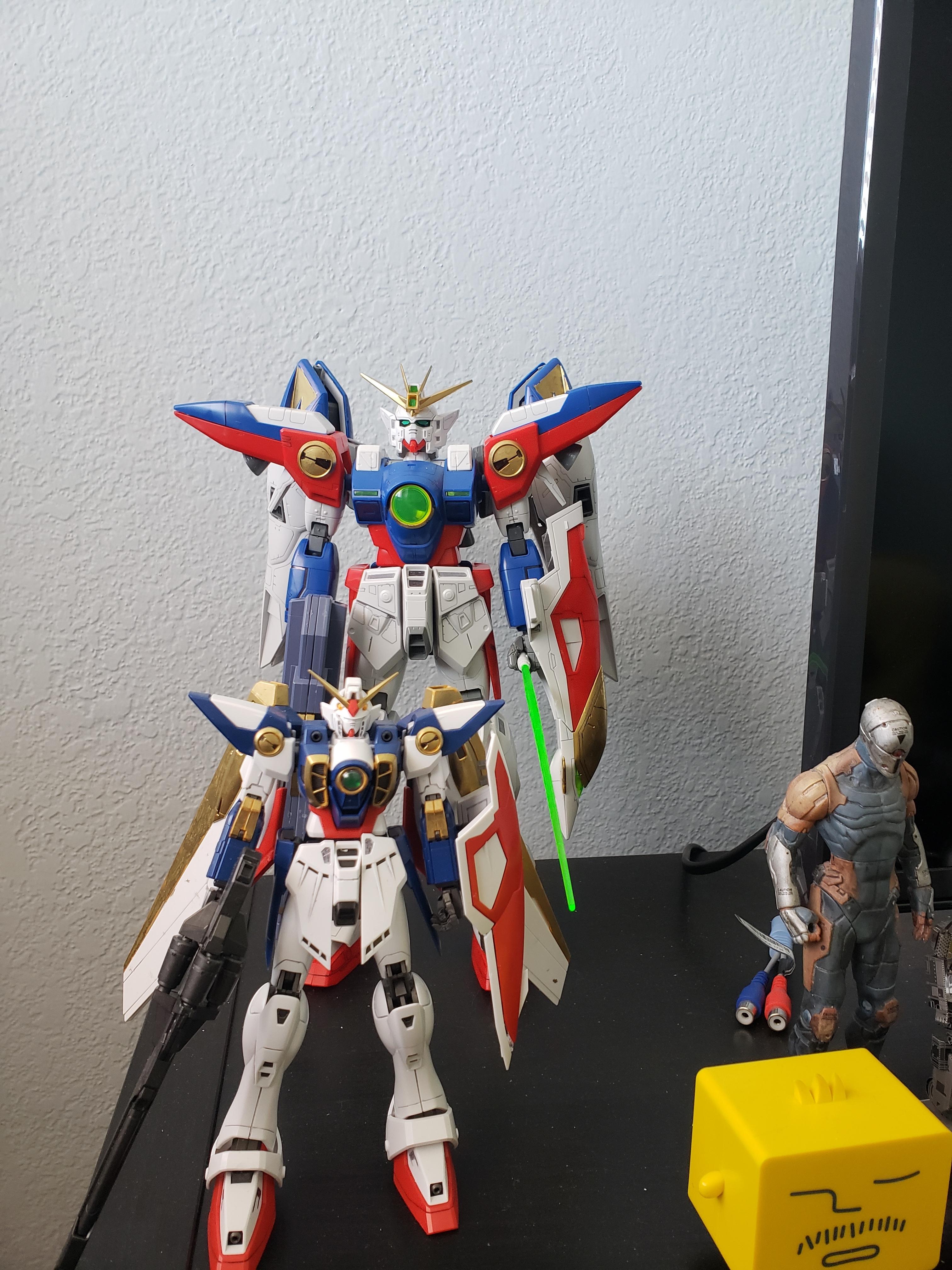 A new addition 1/60 scale HG Wing Gundam 0 r/Gunpla