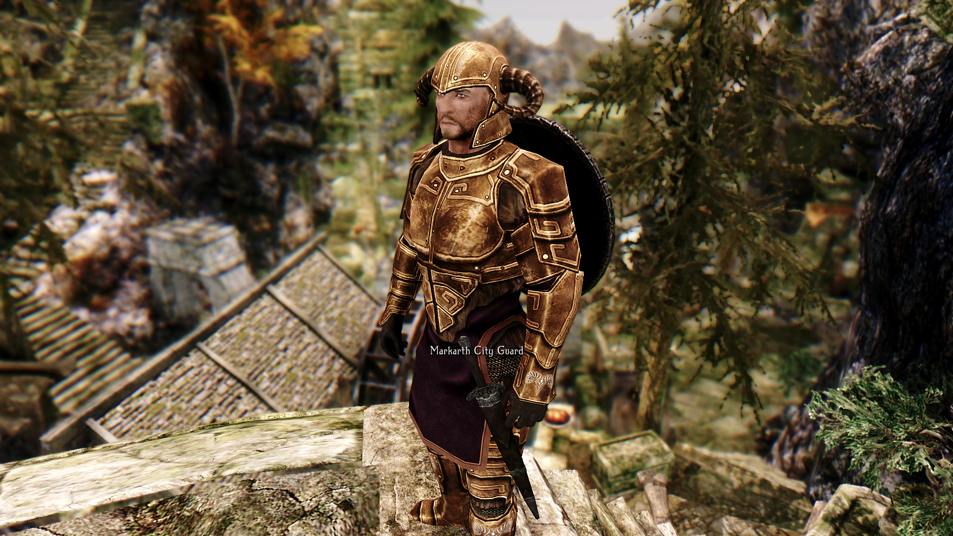 Calcemo did a good job implementing Dwemer metal into the armor set of