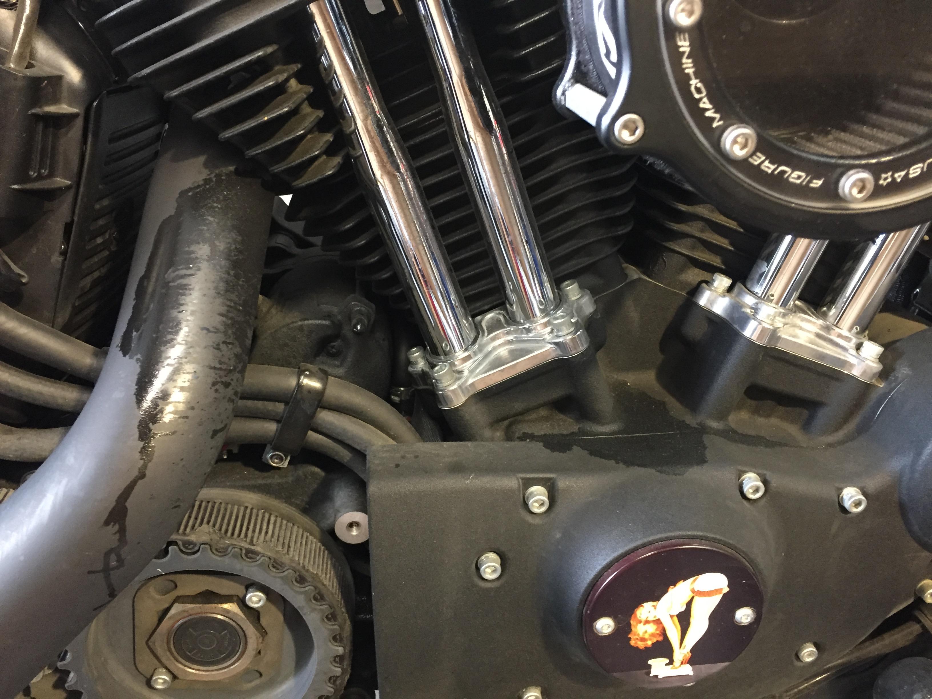 Oil coming out of the air intake? r/Harley