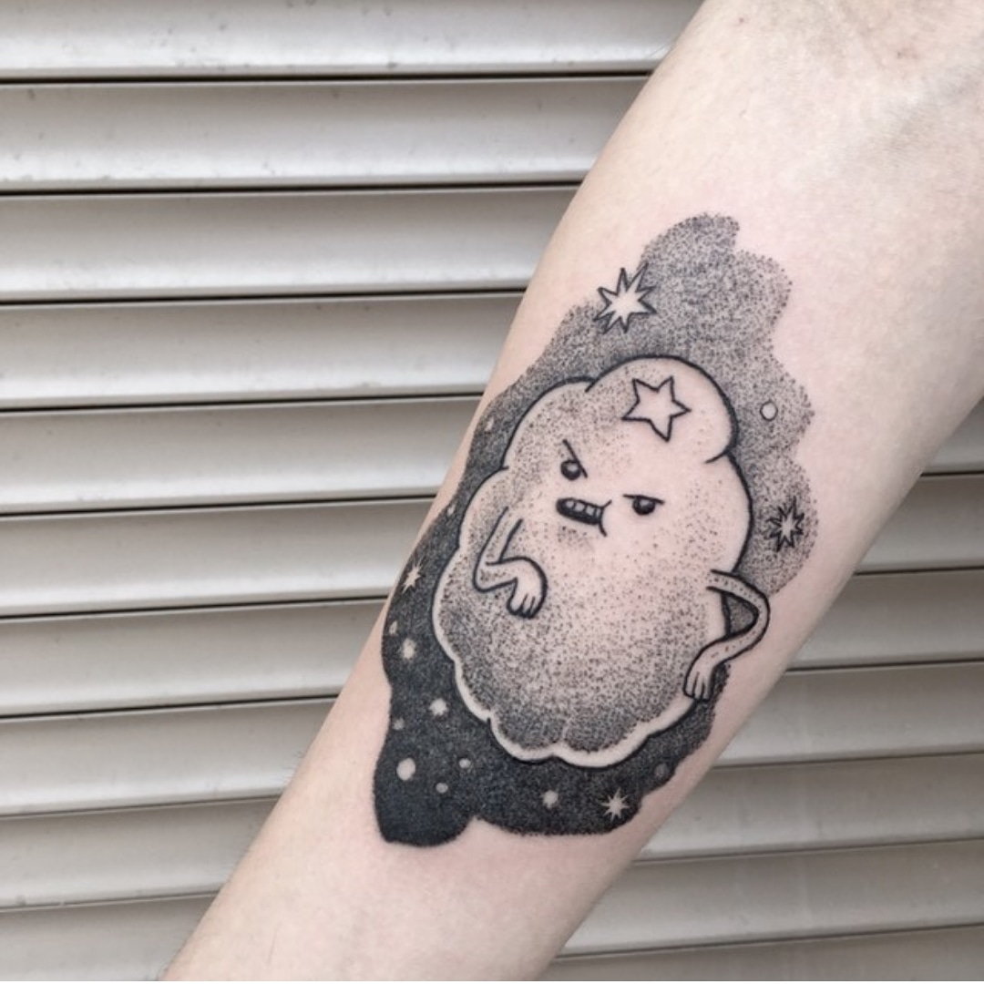 An LSP tattoo done just now! Hurt like hell but it was worth it