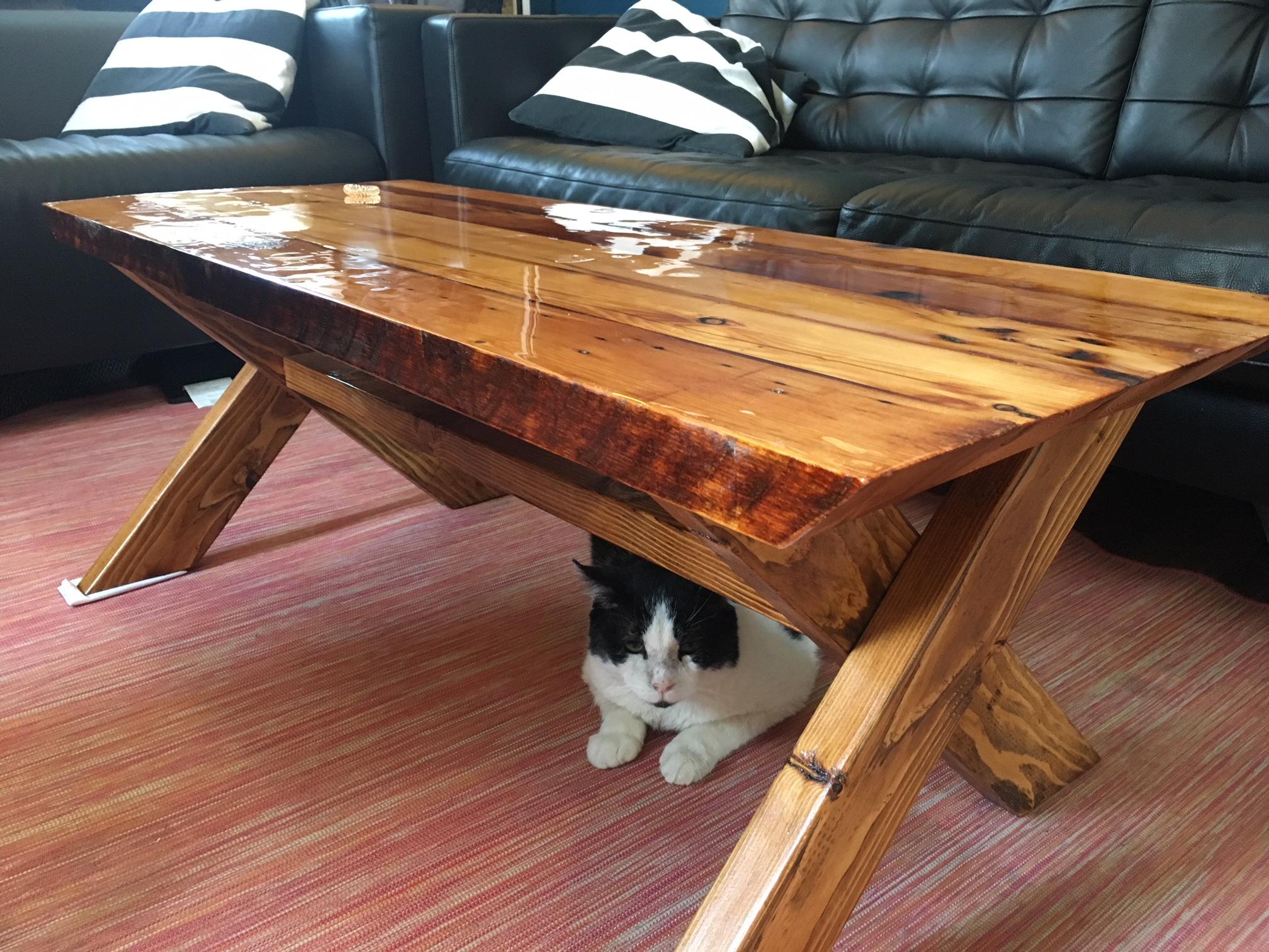 First coffee table r/woodworking