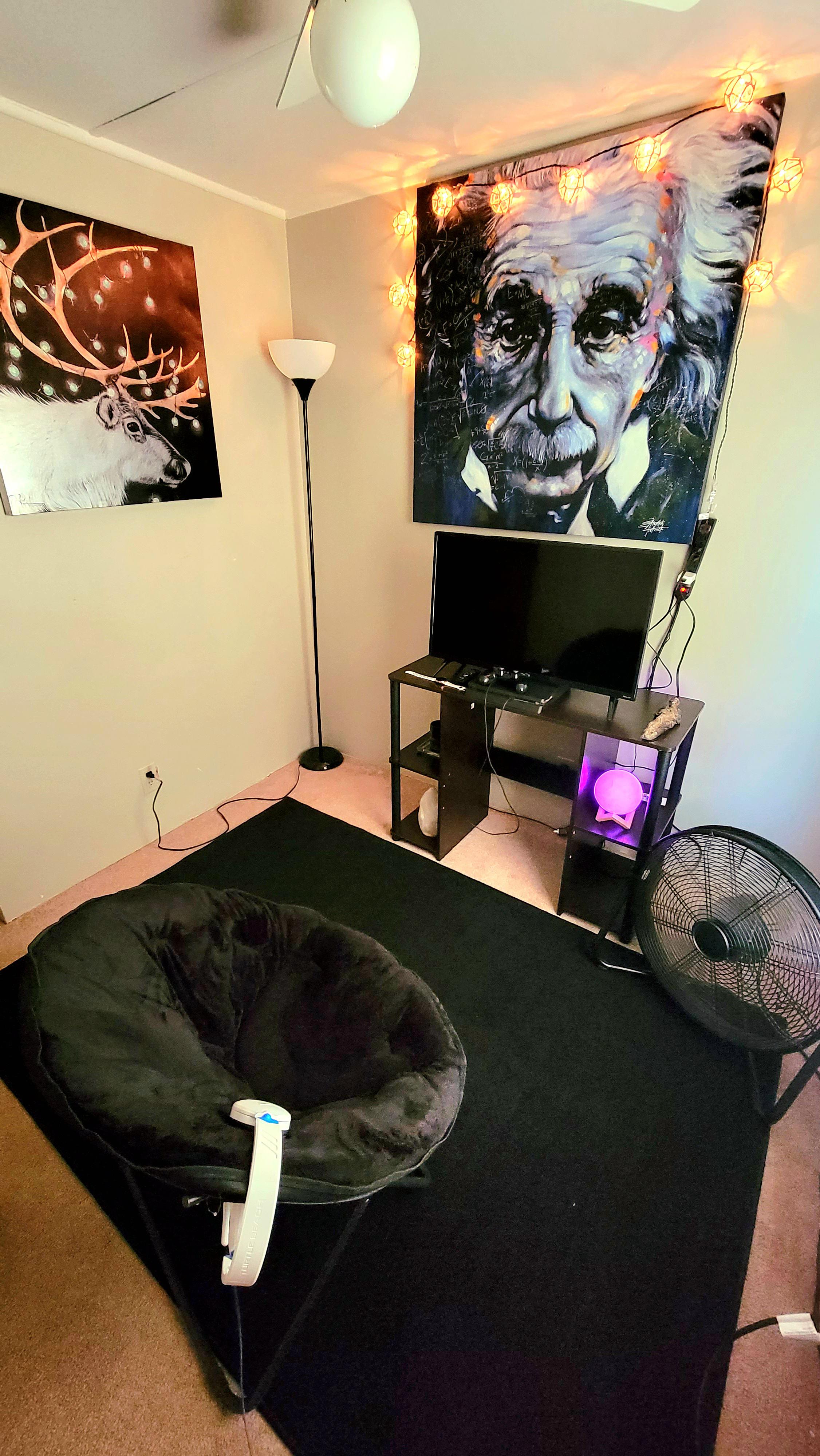 Gaming nook that I created r/CozyPlaces