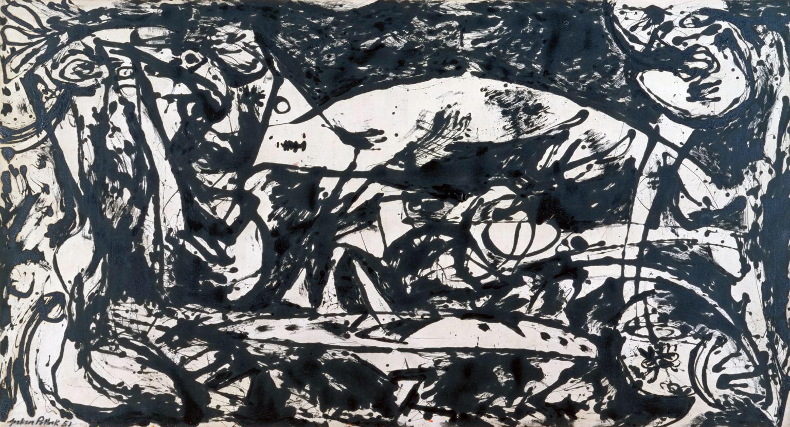 Jackson Pollock Number 14 (1951) r/museum
