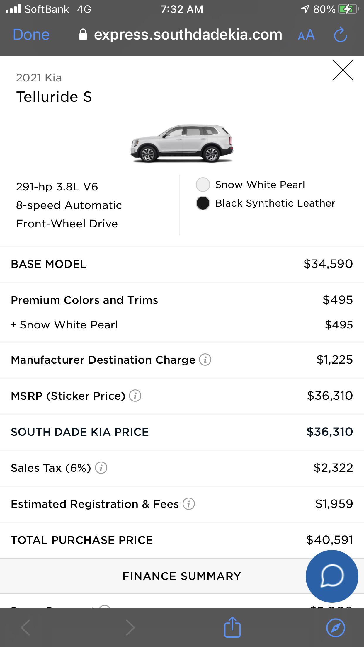 Does this seem normal when it comes to dealer fees? Miami FL. First