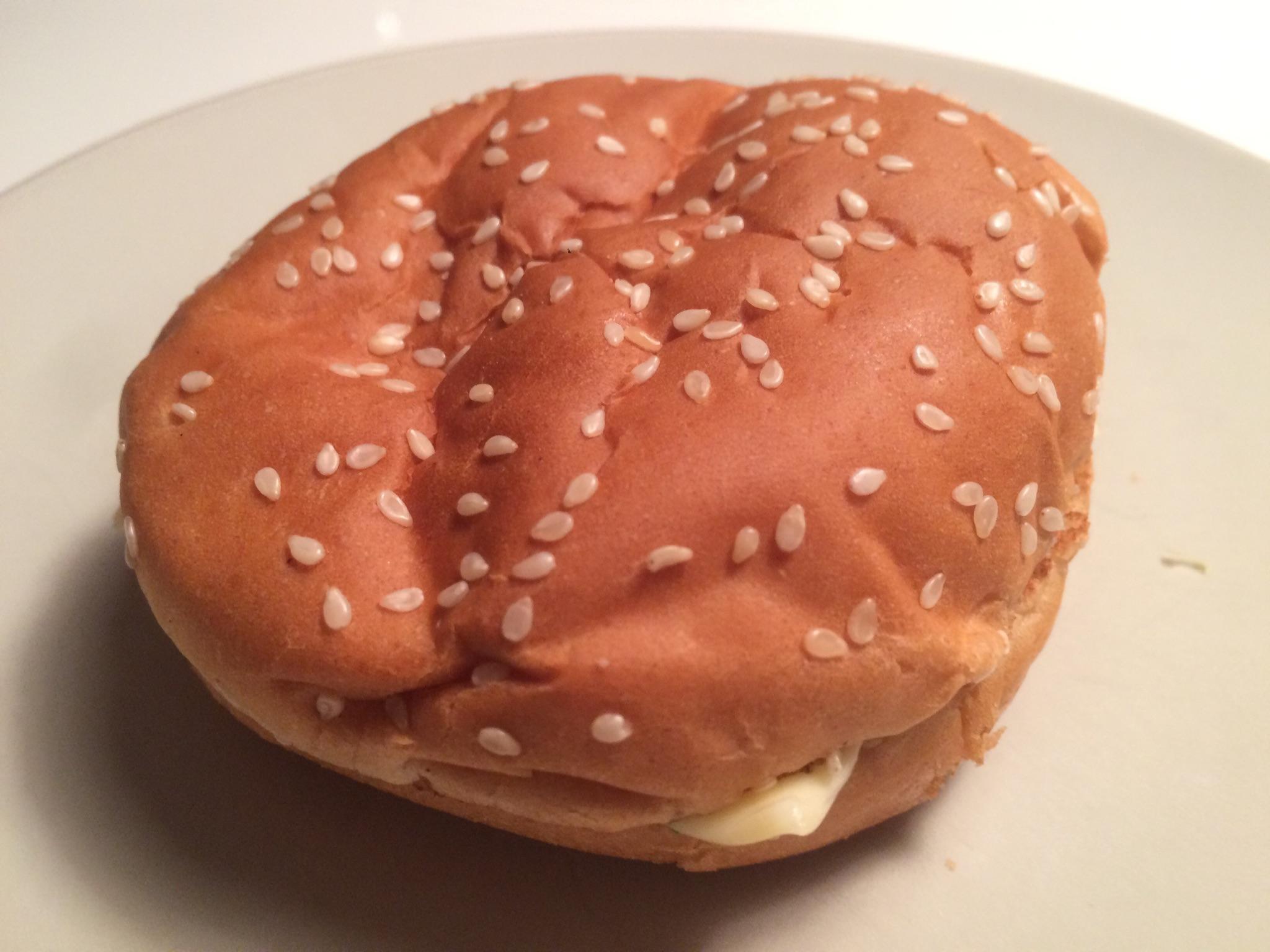 A cold burger I ate a few months ago. Purchased the night before, and