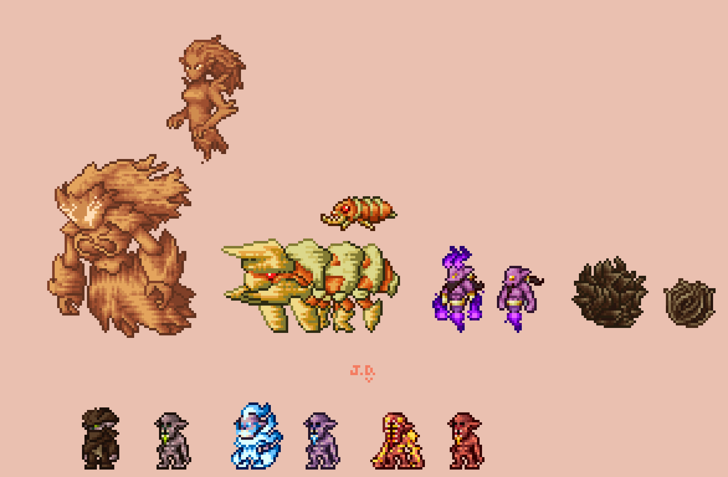 Stronger Desert enemies (certain enemies have stronger variants already