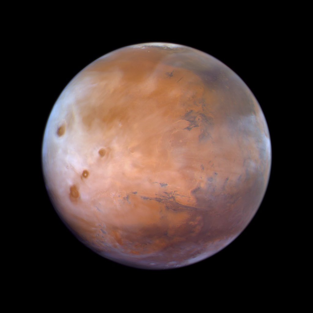 New image of Mars taken by UAE’s Hope probe released today spaceporn