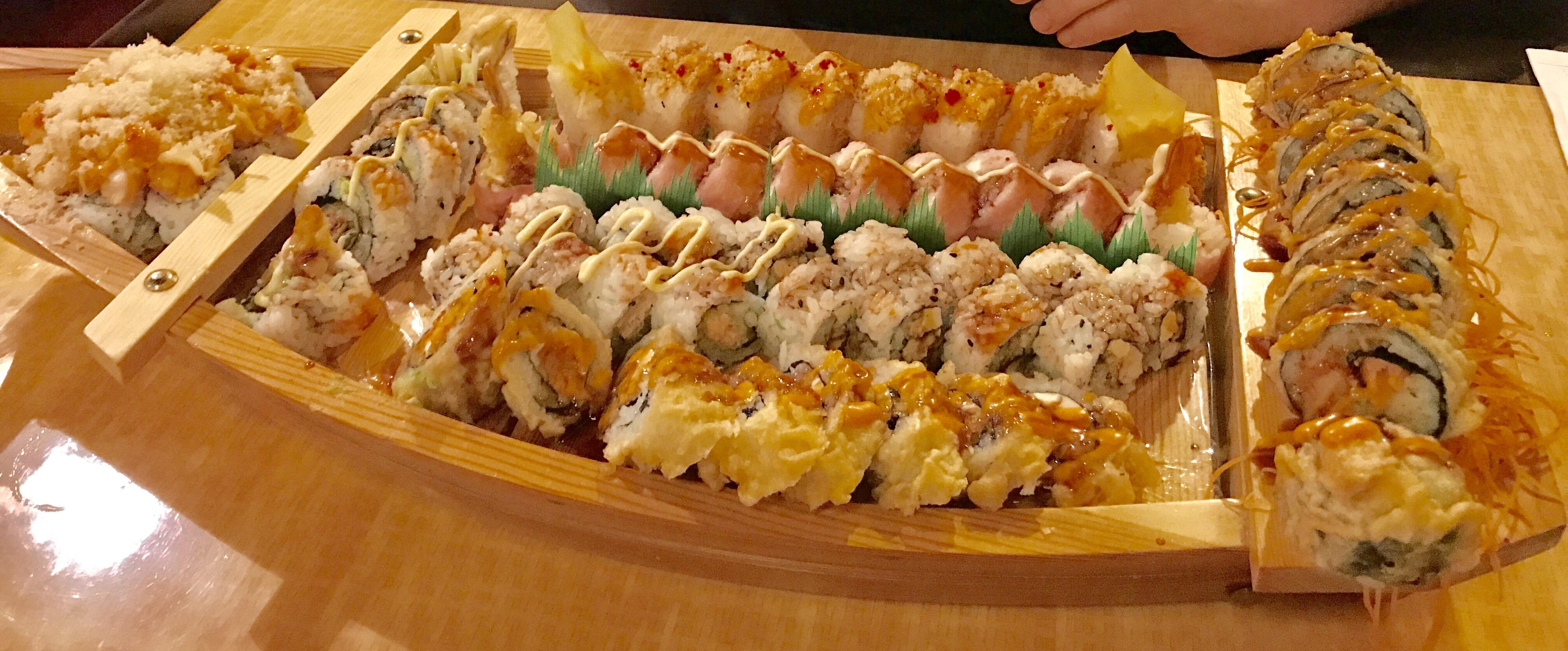 Sushi Boat in Mobile, Alabama r/sushi