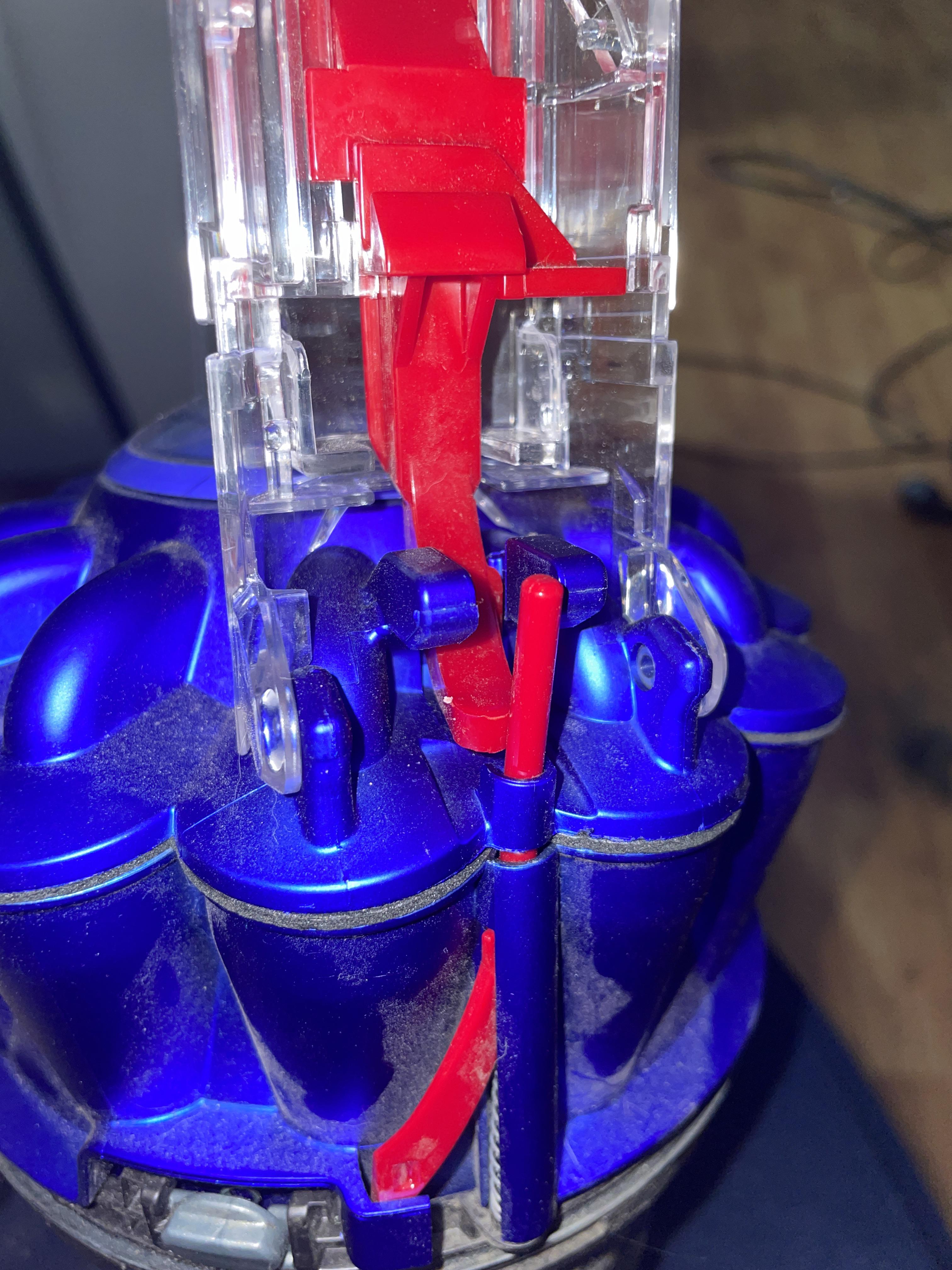 I was trying to clean out the filter of my vacuum and when I was