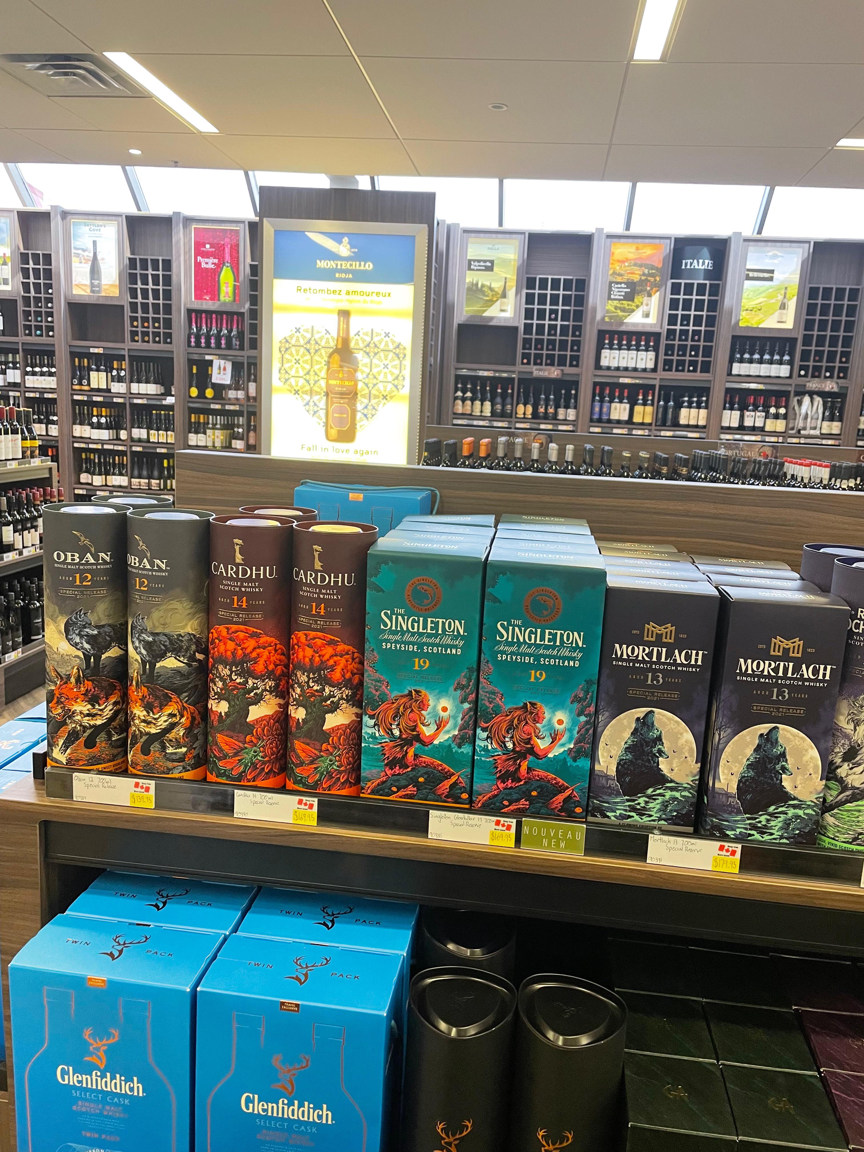 Champlain NY duty free. r/canadawhisky