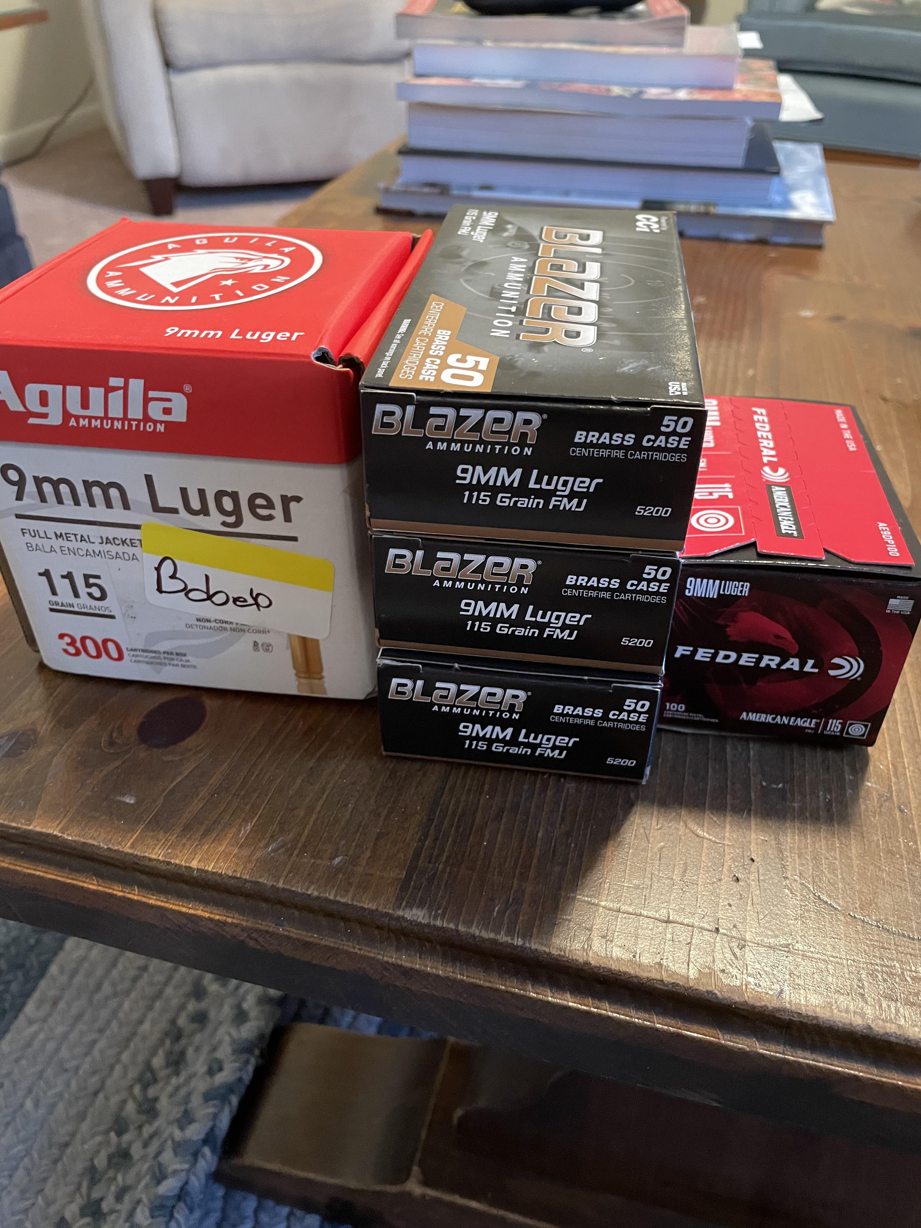 550 9mm rds for…180. Thanks Rural King! r/ammo