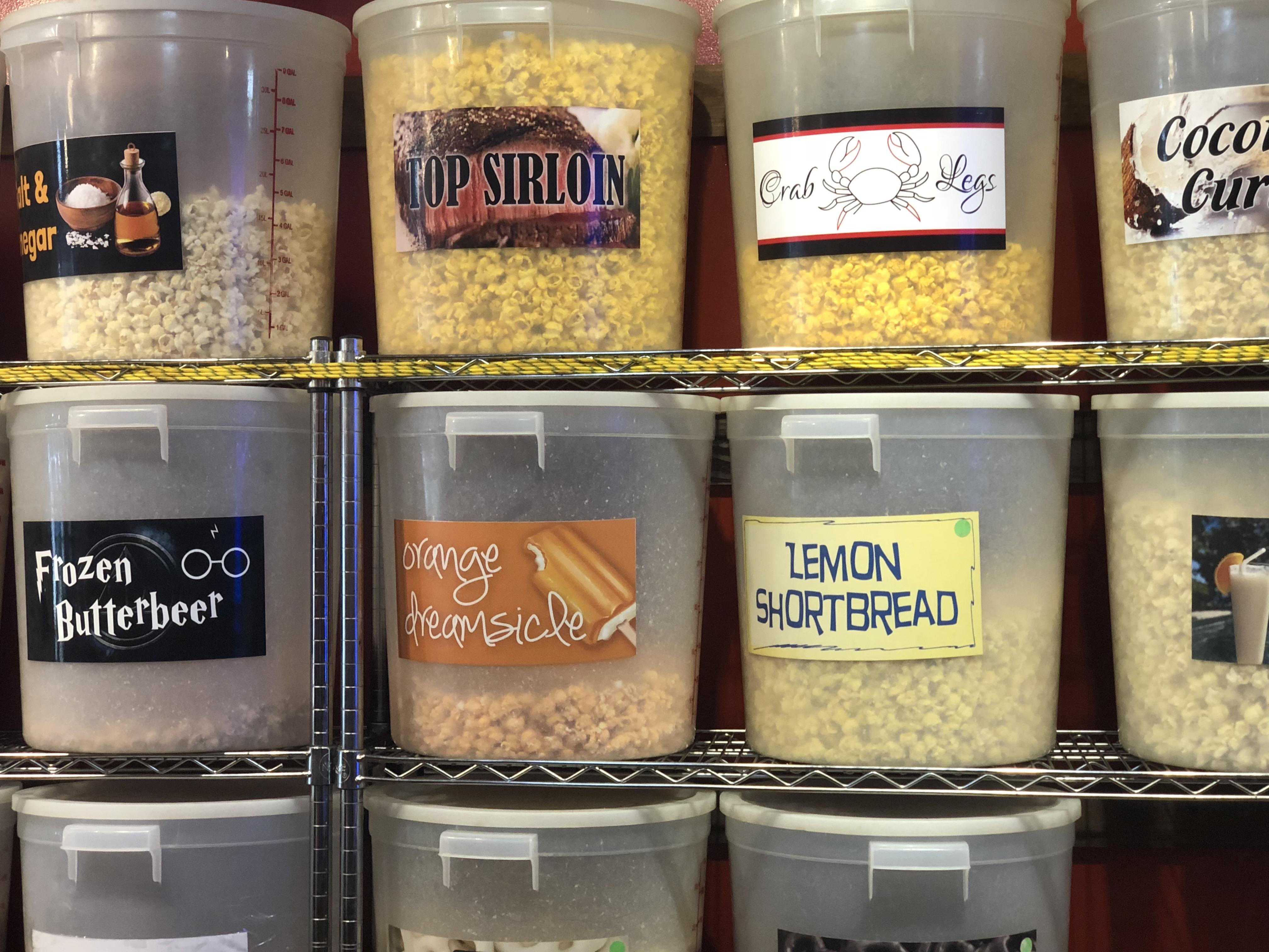 This popcorn house in St. Augustine has a steak flavored popcorn r