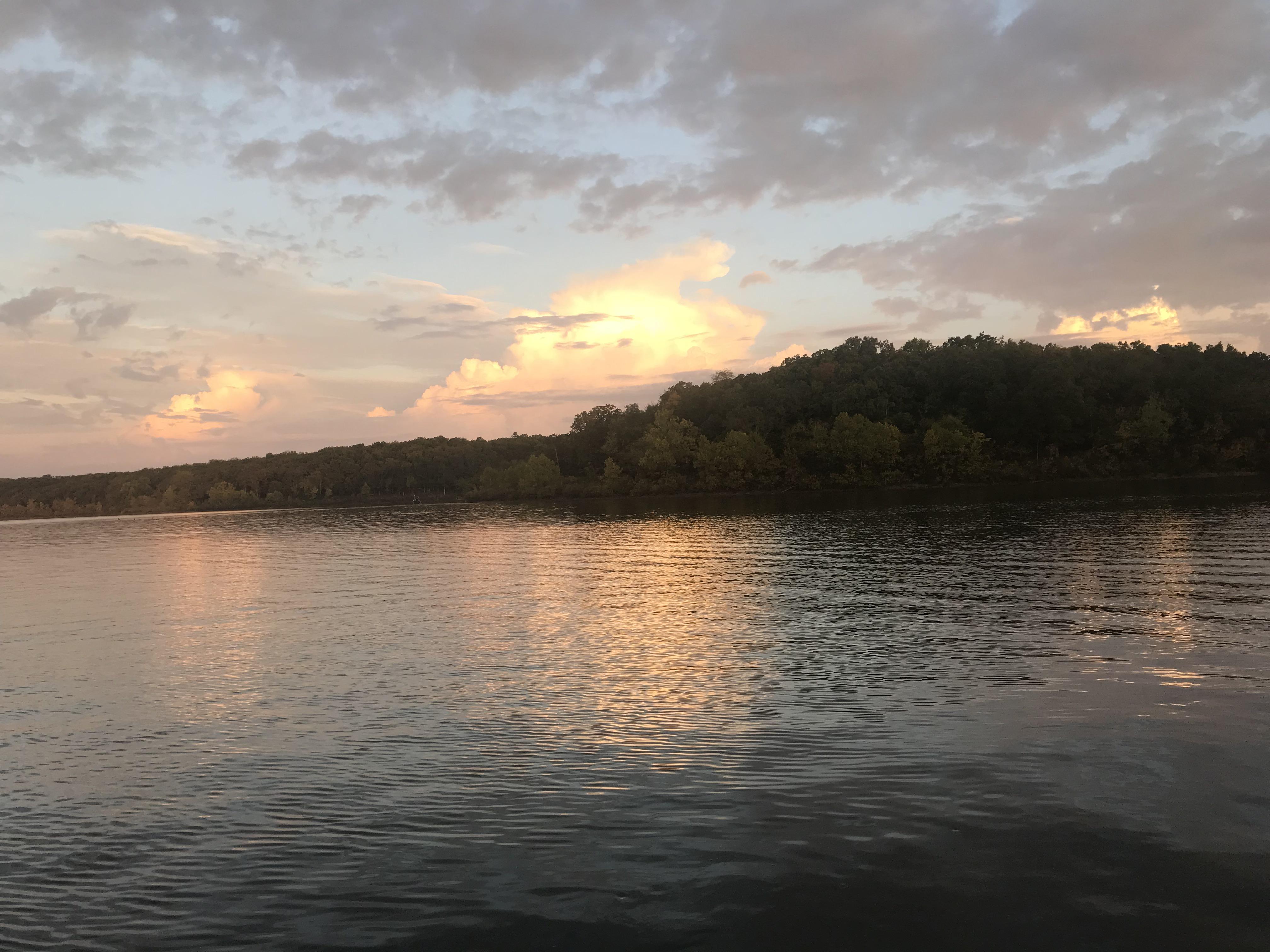 Beautiful way to start a morning... Lake Pomme de Terre