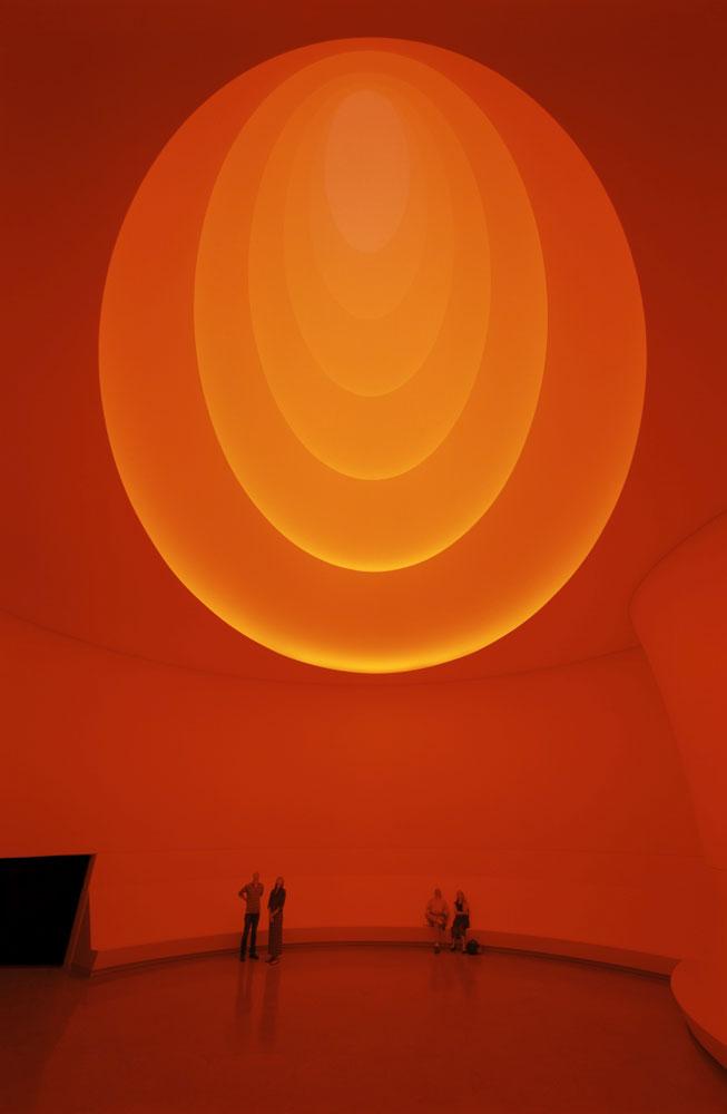 James Turrell might have helped Kanye with the setup on sunday service