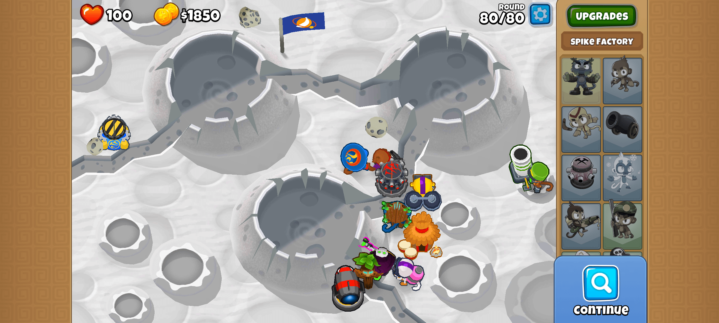 Finally beat Moon Landing half cash! Decided to spend some cash to not