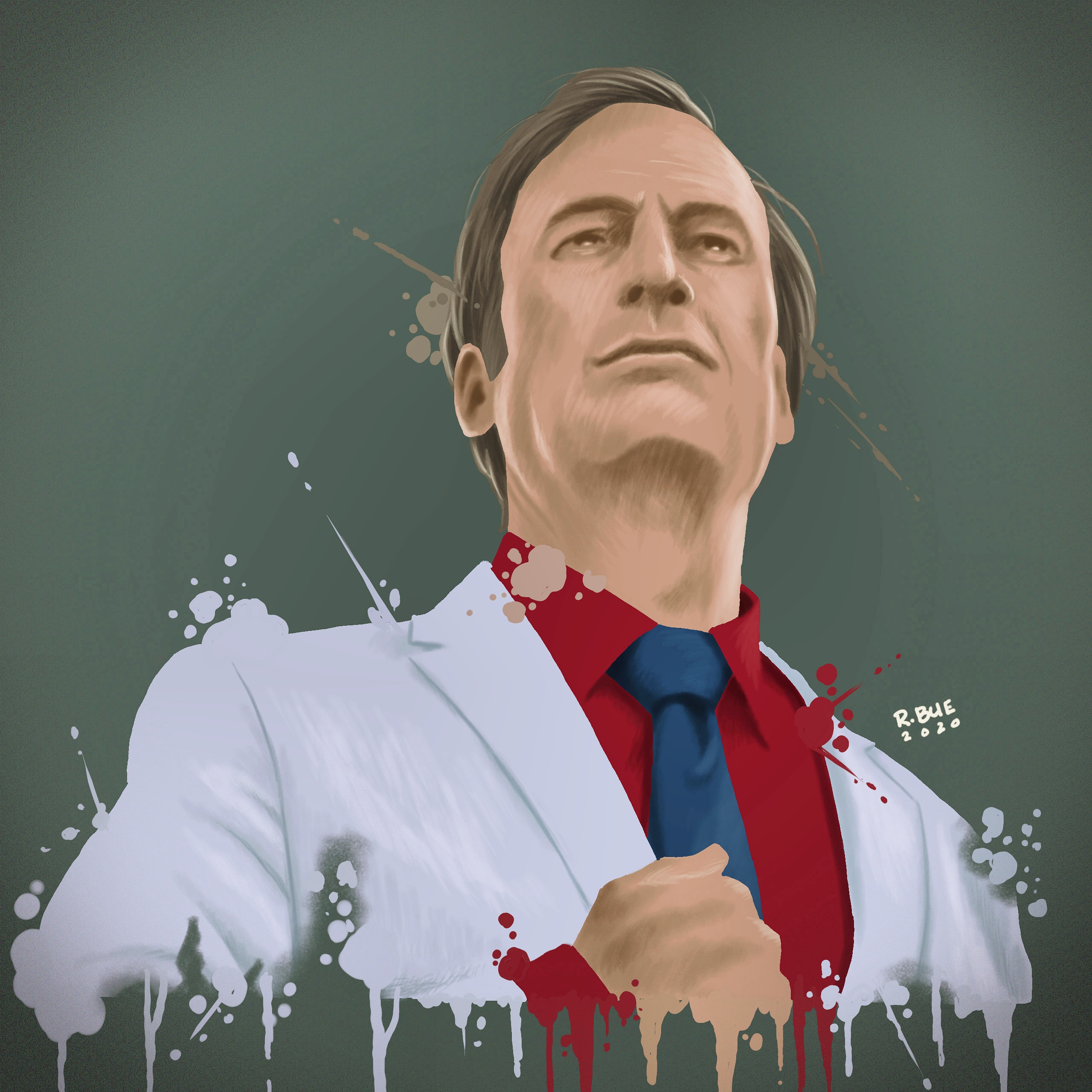 Sharing my Saul Goodman fan art. r/breakingbad