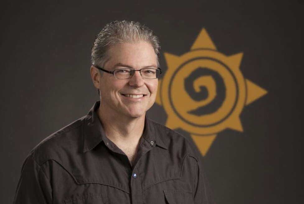 Just learnt that this is Blizzard's Pat Nagle. I guess the