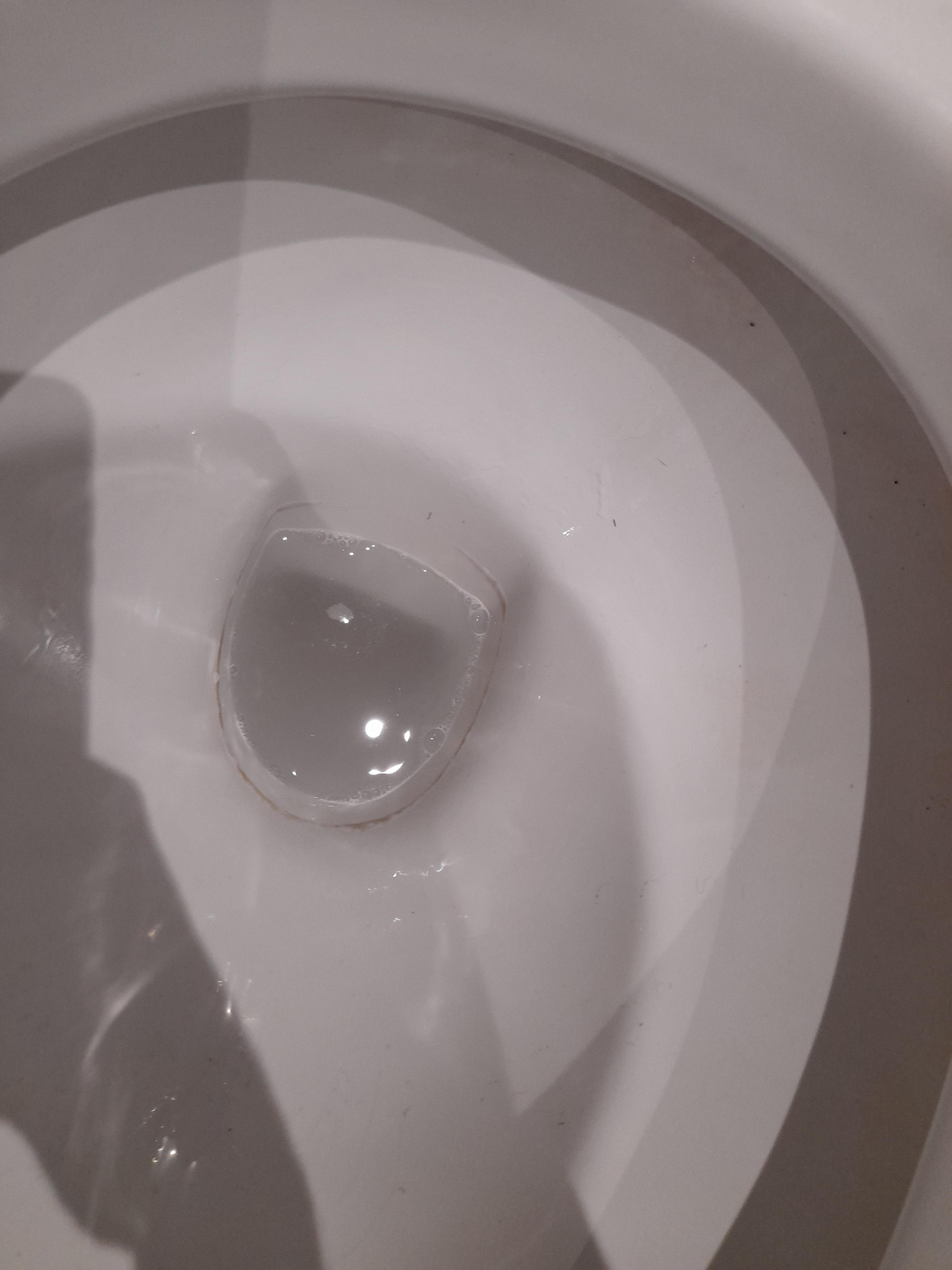Stubborn limescale line across my toilet bowl, tried scrubbing and putting limescale remover in