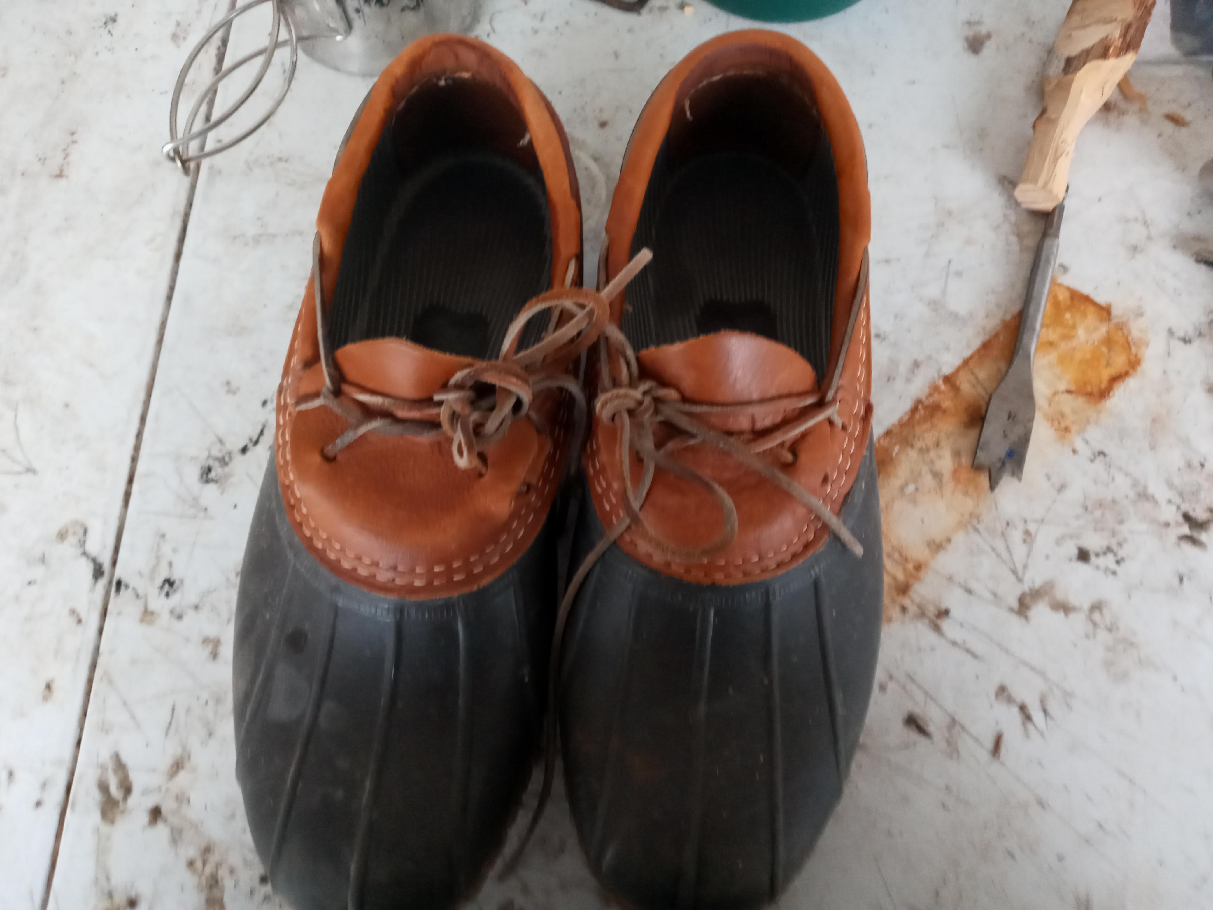 New work shoes, ll bean buck shoes. Pool tech. r/EDC