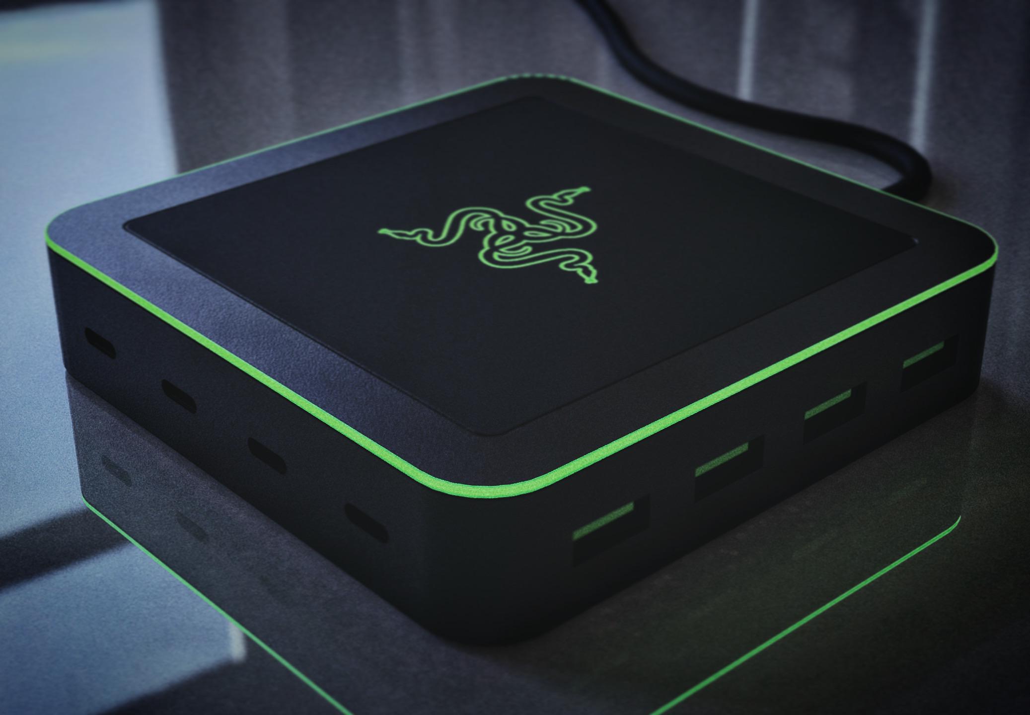Due to popular demand, I have now updated my USB hub design! r/razer