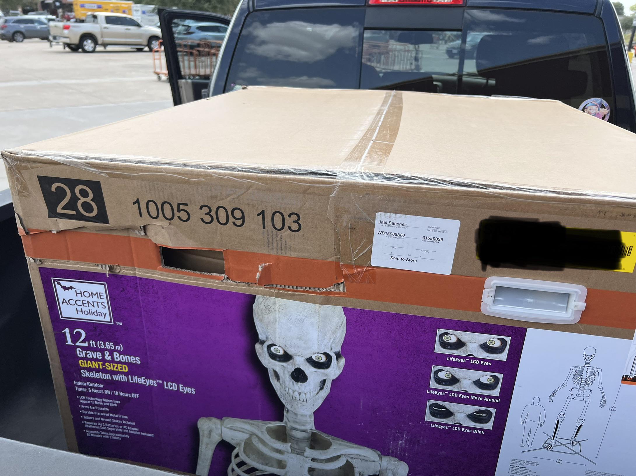 I bought a house a month ago and now I can buy this gift for my house! Yay halloween