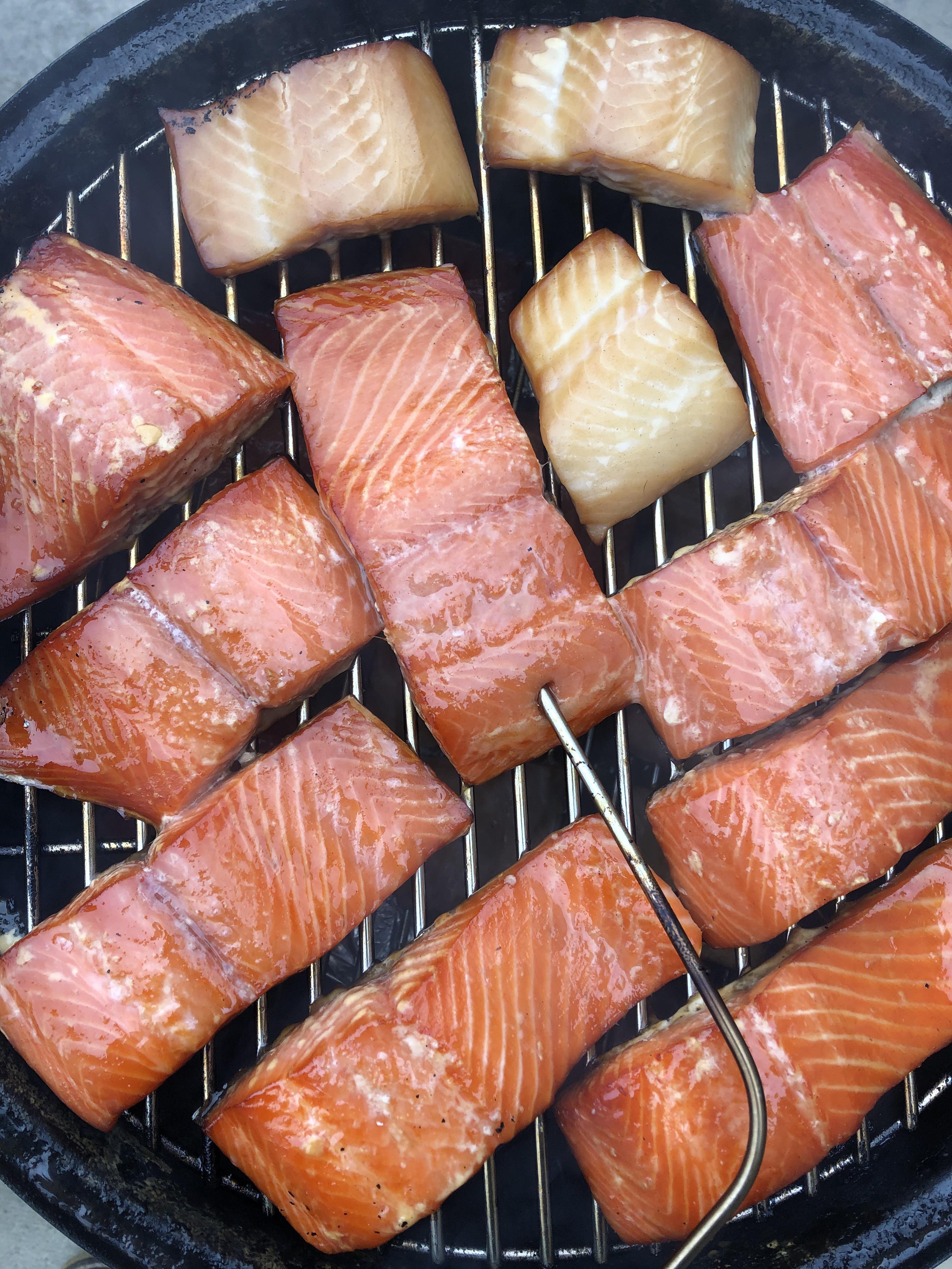 [Homemade] Smoked salmon and Lake Superior whitefish r/food