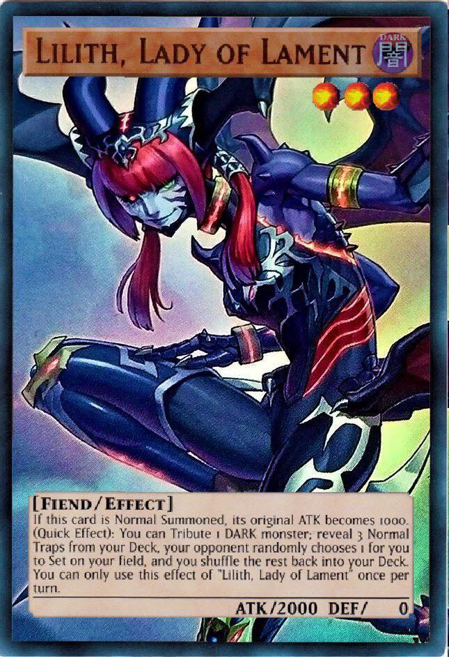 Lilith, Lady Of Lament proxy yugioh