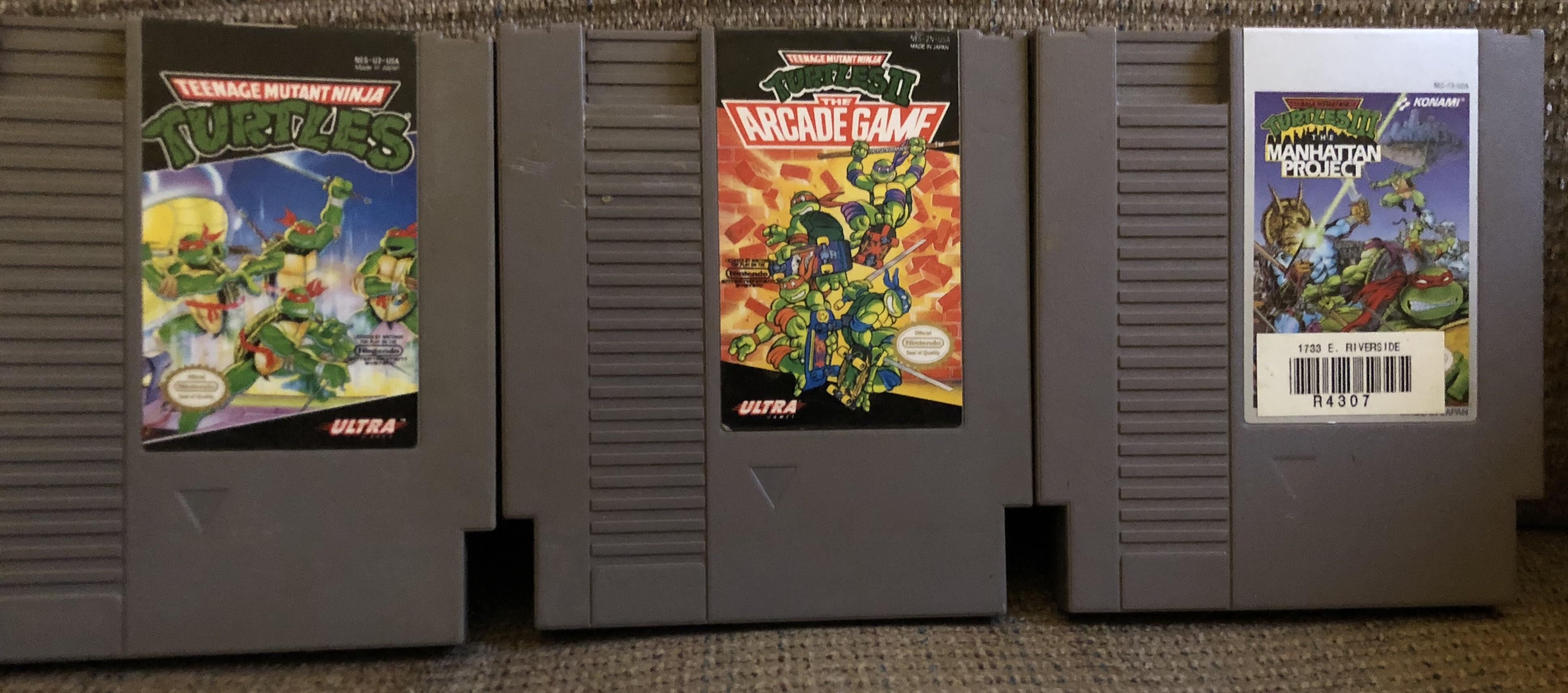 Teenage Mutant Ninja Turtles I, II & III ! Konami Really Made The Best Games On The NES! r/nes