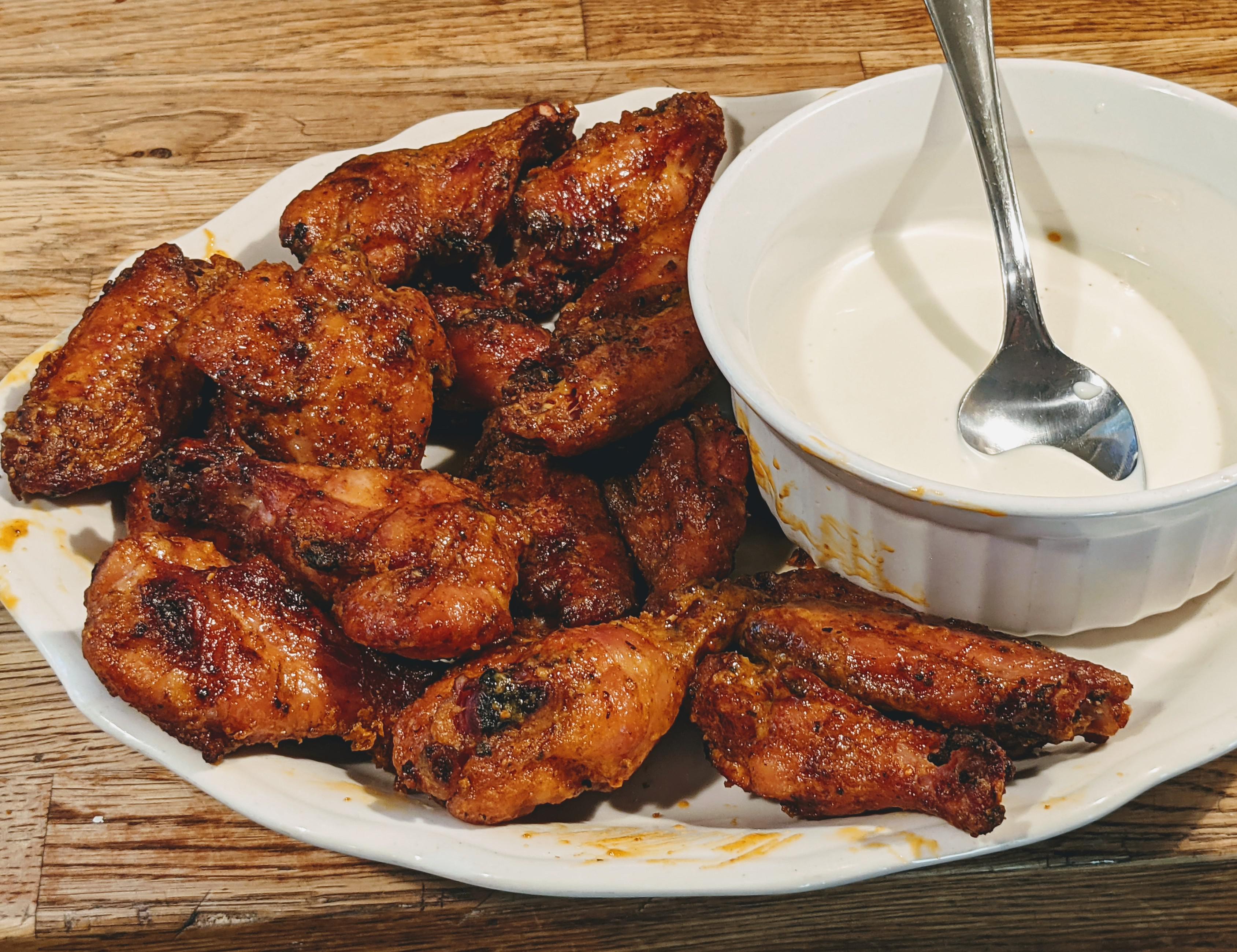 Buffalo Wings!!! Yummo! r/Traeger