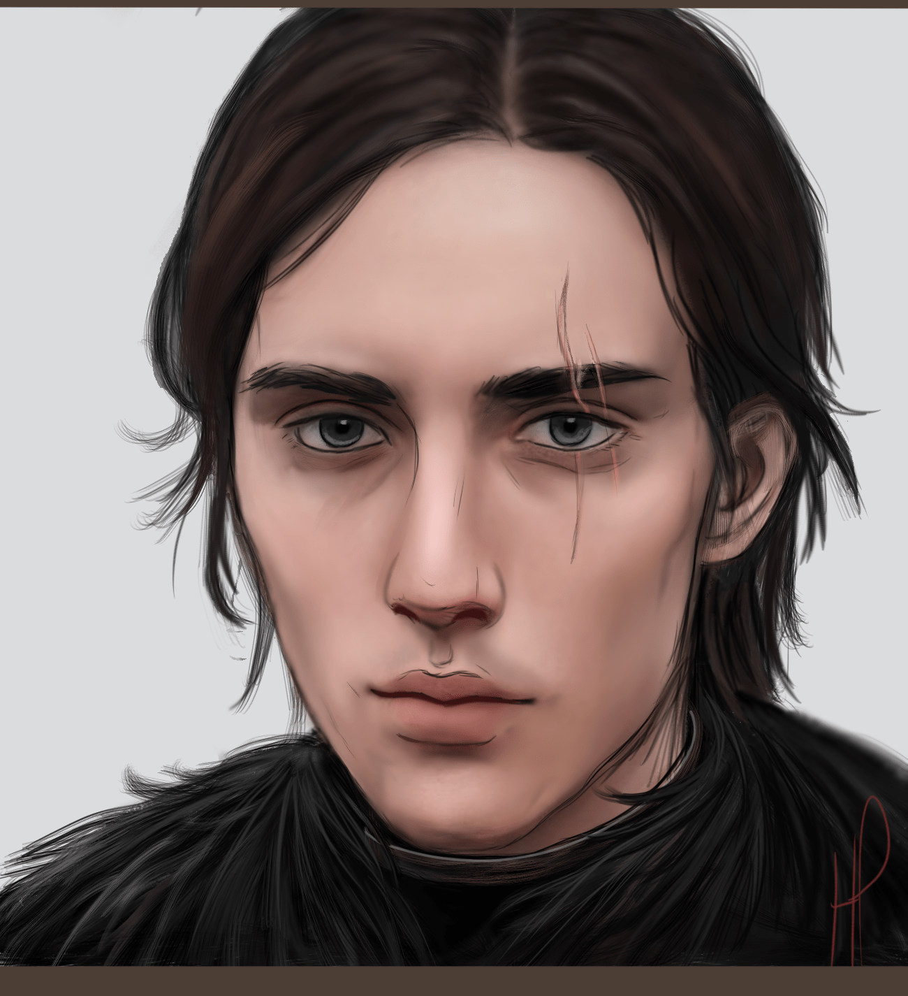 Jon Snow, por Hylora r/Valiria