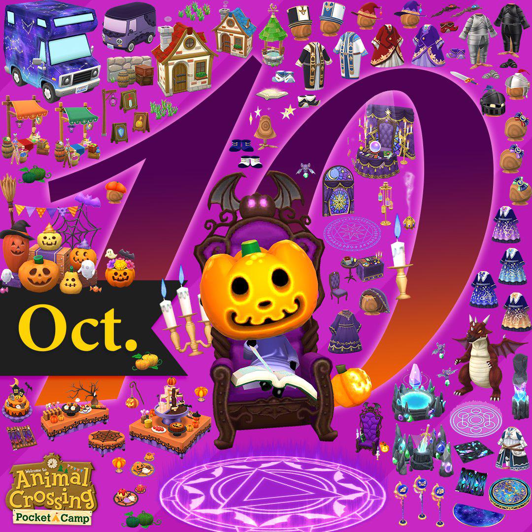 Animal Crossing Pocket Camp October 2021 Event Preview r/ACPocketCamp