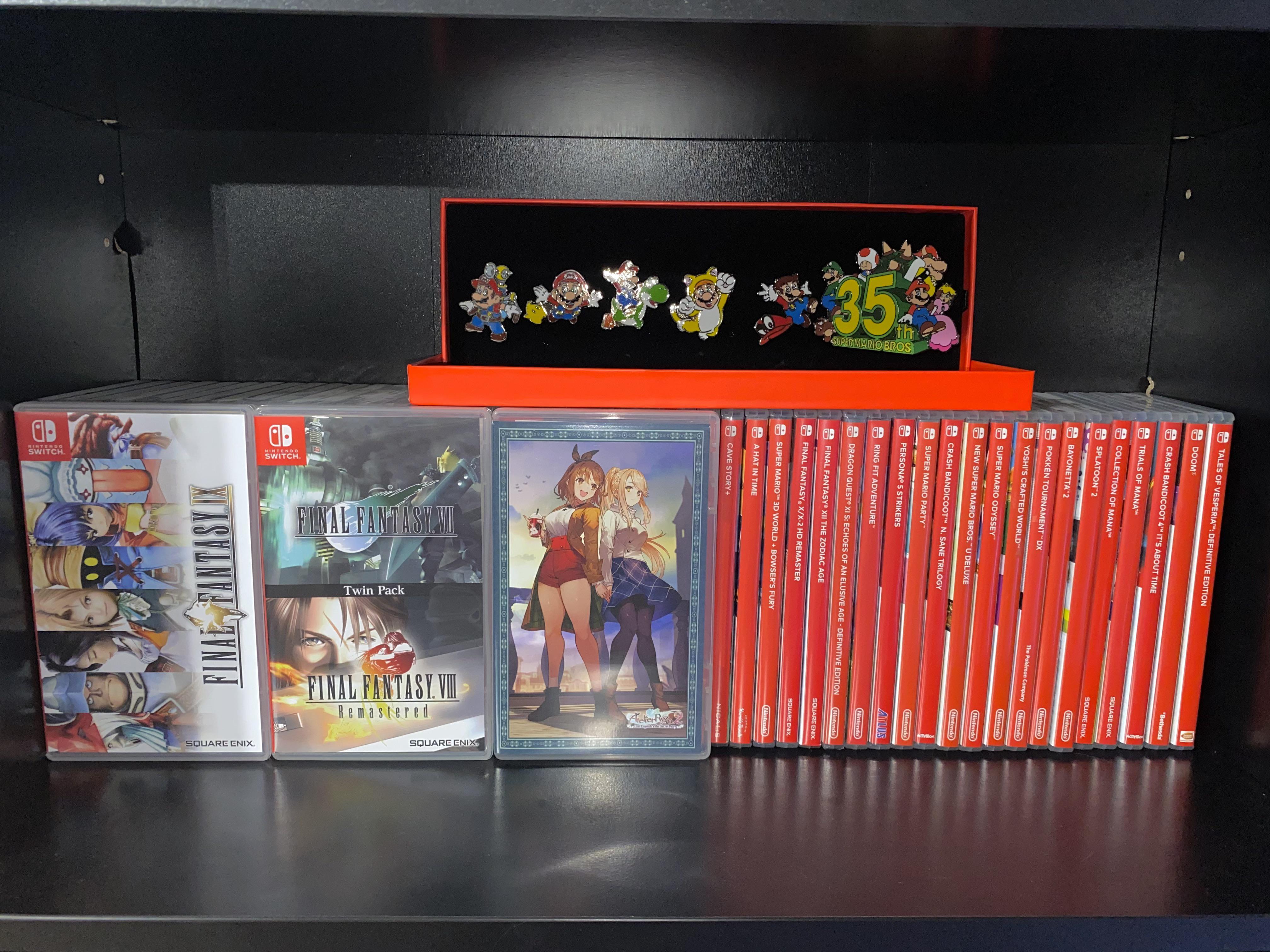 My Nintendo Switch collection has been growing nicely. So many more