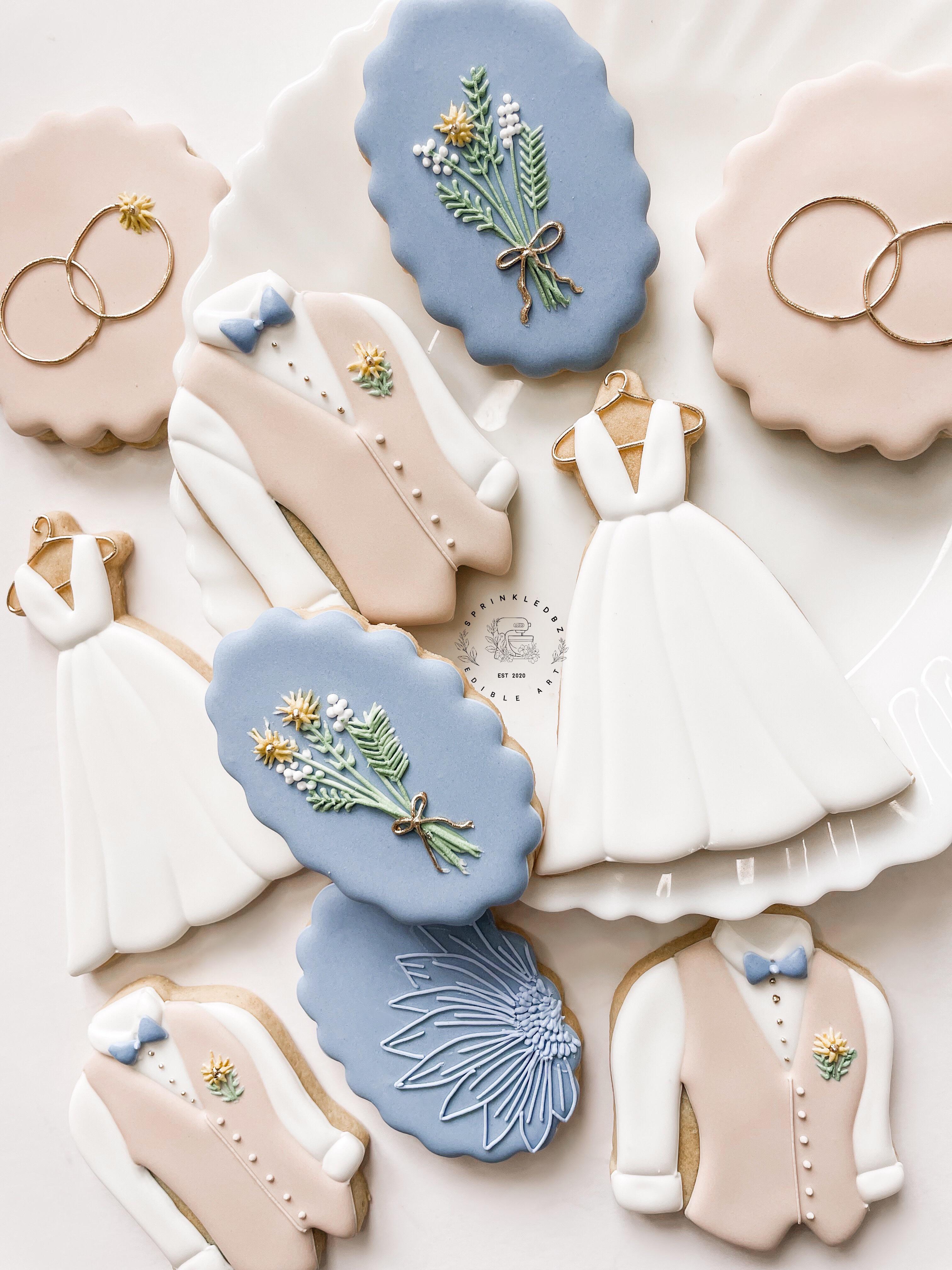 Wedding cookies 🤍💍 r/cookiedecorating
