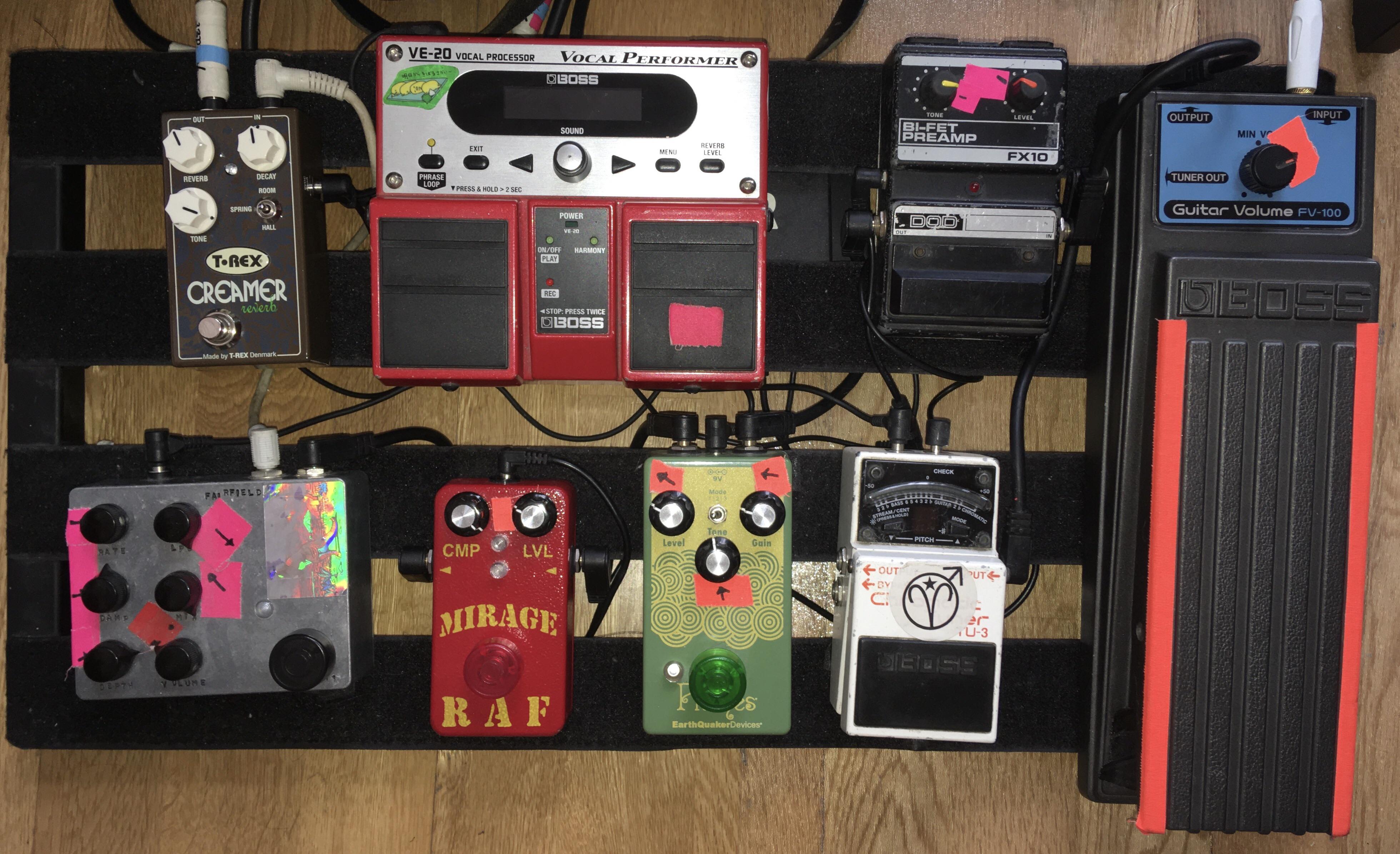 Current live set up r/guitarpedals