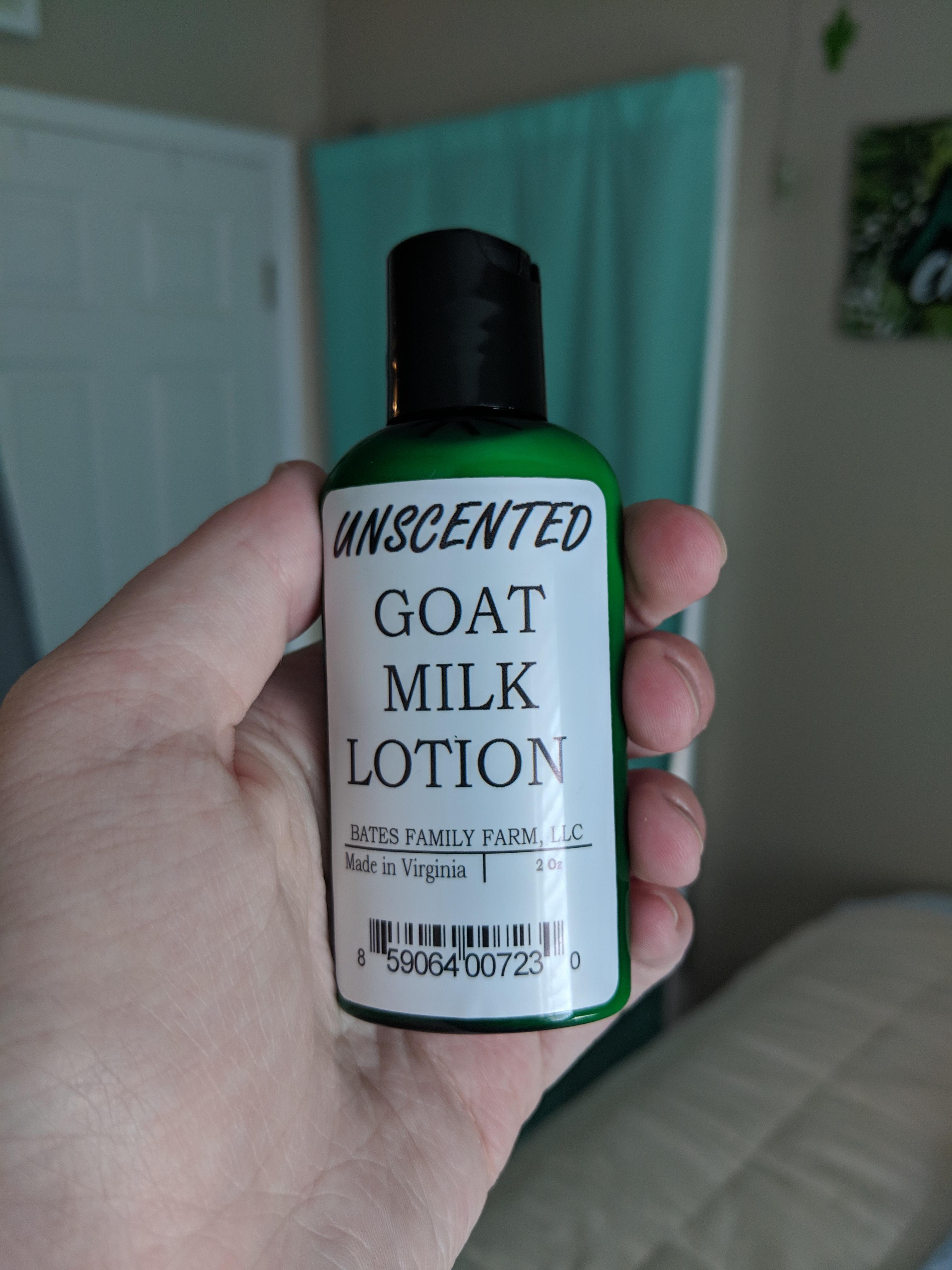 First time trying goat milk anything. Lets see if this works magic like