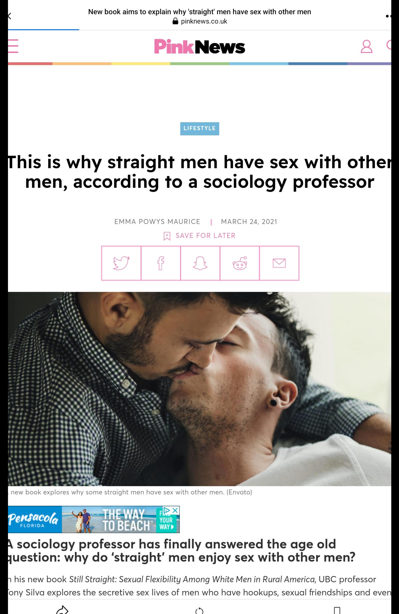 Straight men having sex with men? 🤔 : teenagers