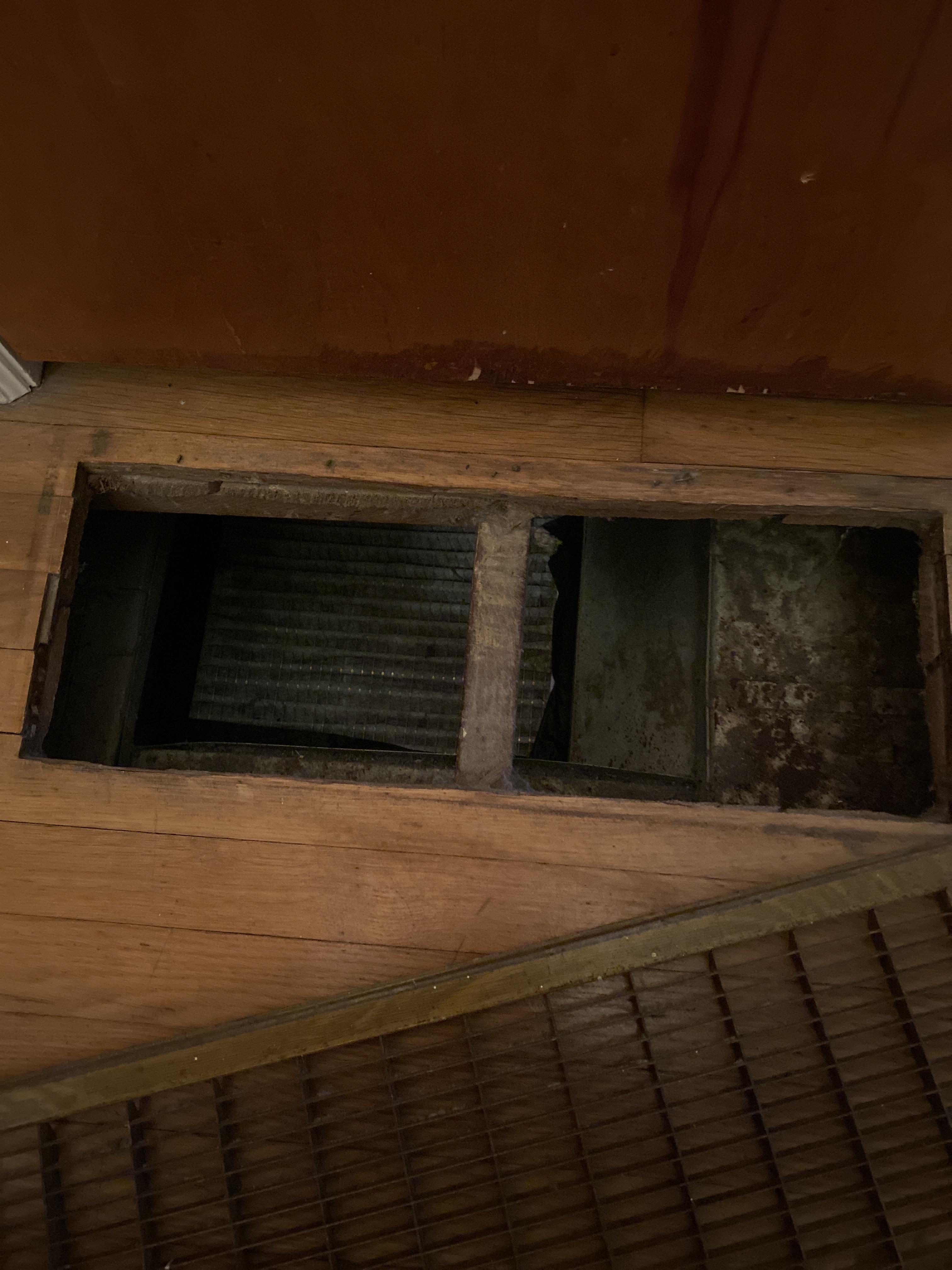 Joist causes me to bend air filter on install. Help! r/HVAC