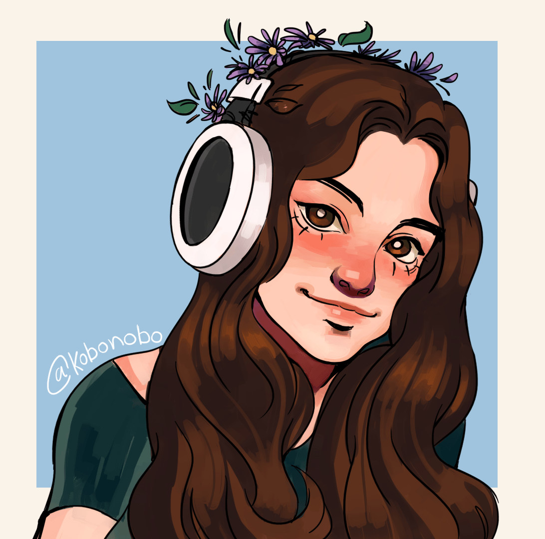 Drew a little portrait of Anita D r/Sweet_Anita