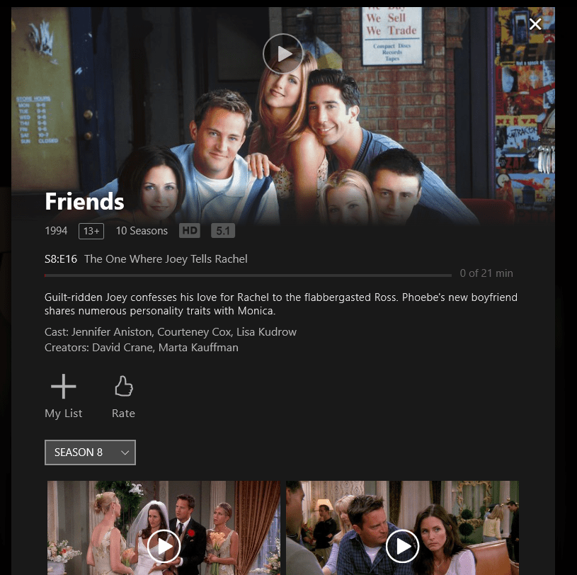 For me Friends are still on netflix. I don't know why but i just can