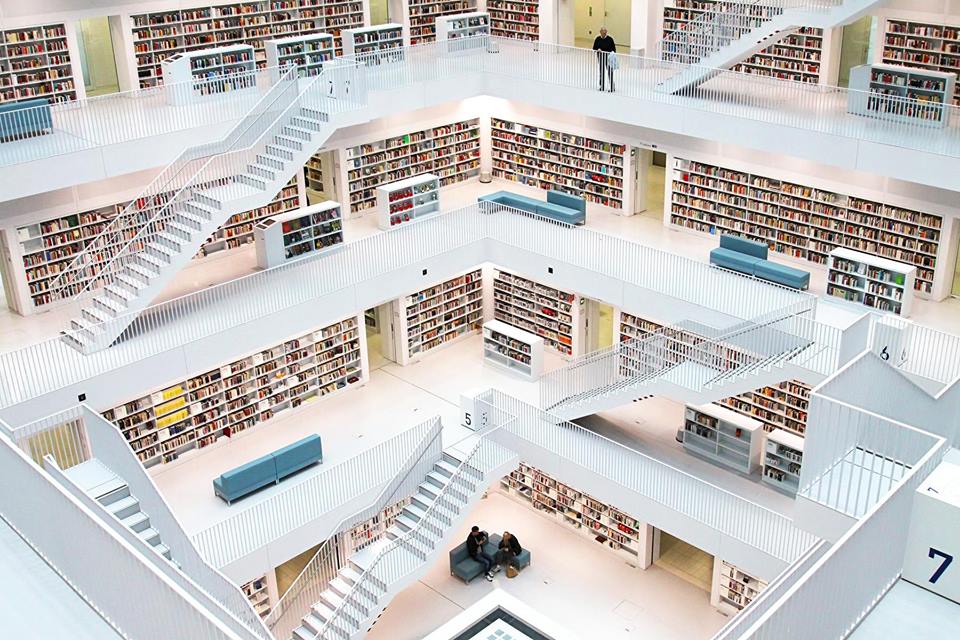 Stuttgart City Library, Stuttgart, Germany pics