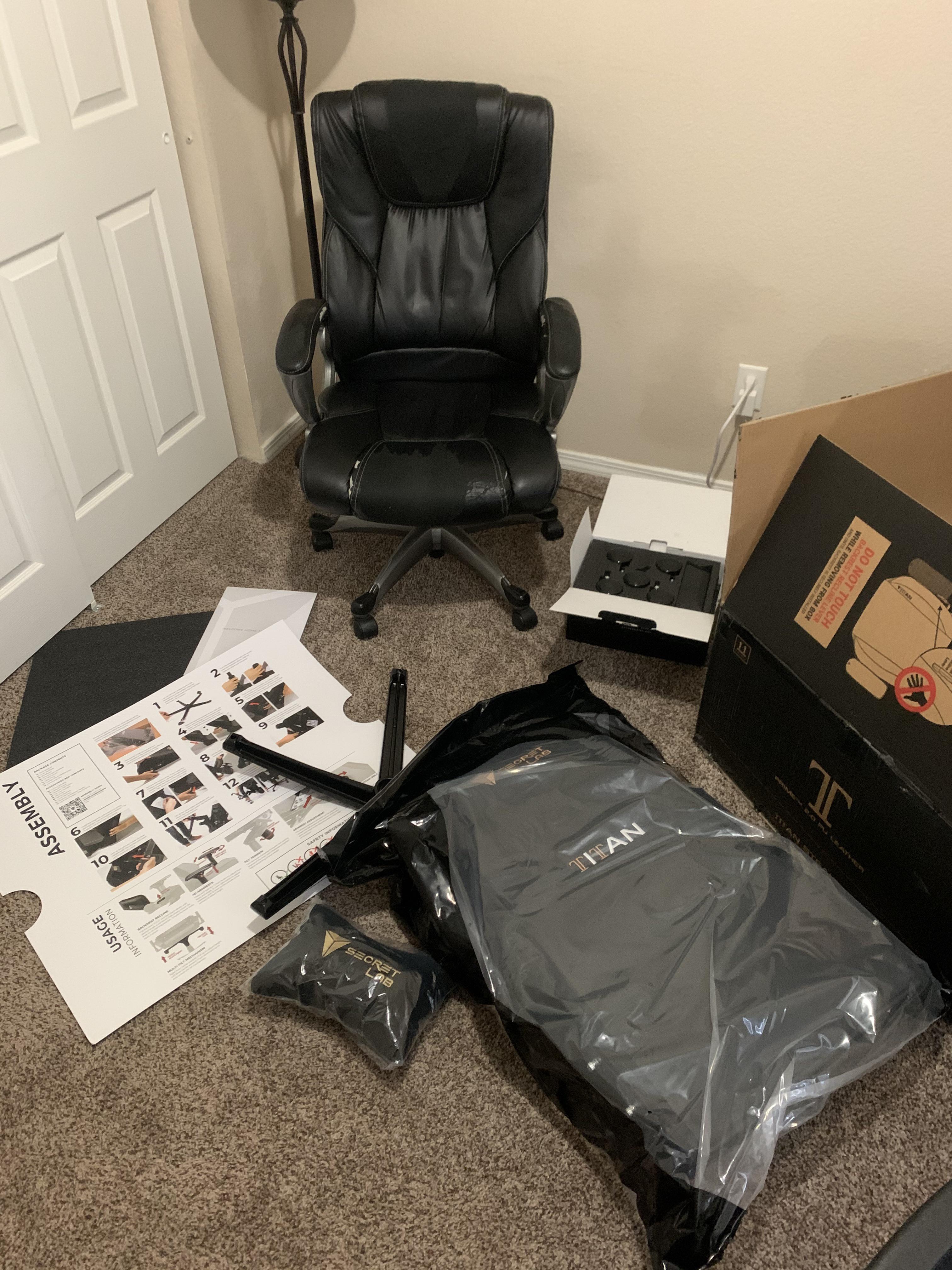 Secret lab softweave black 3 not level secretlab